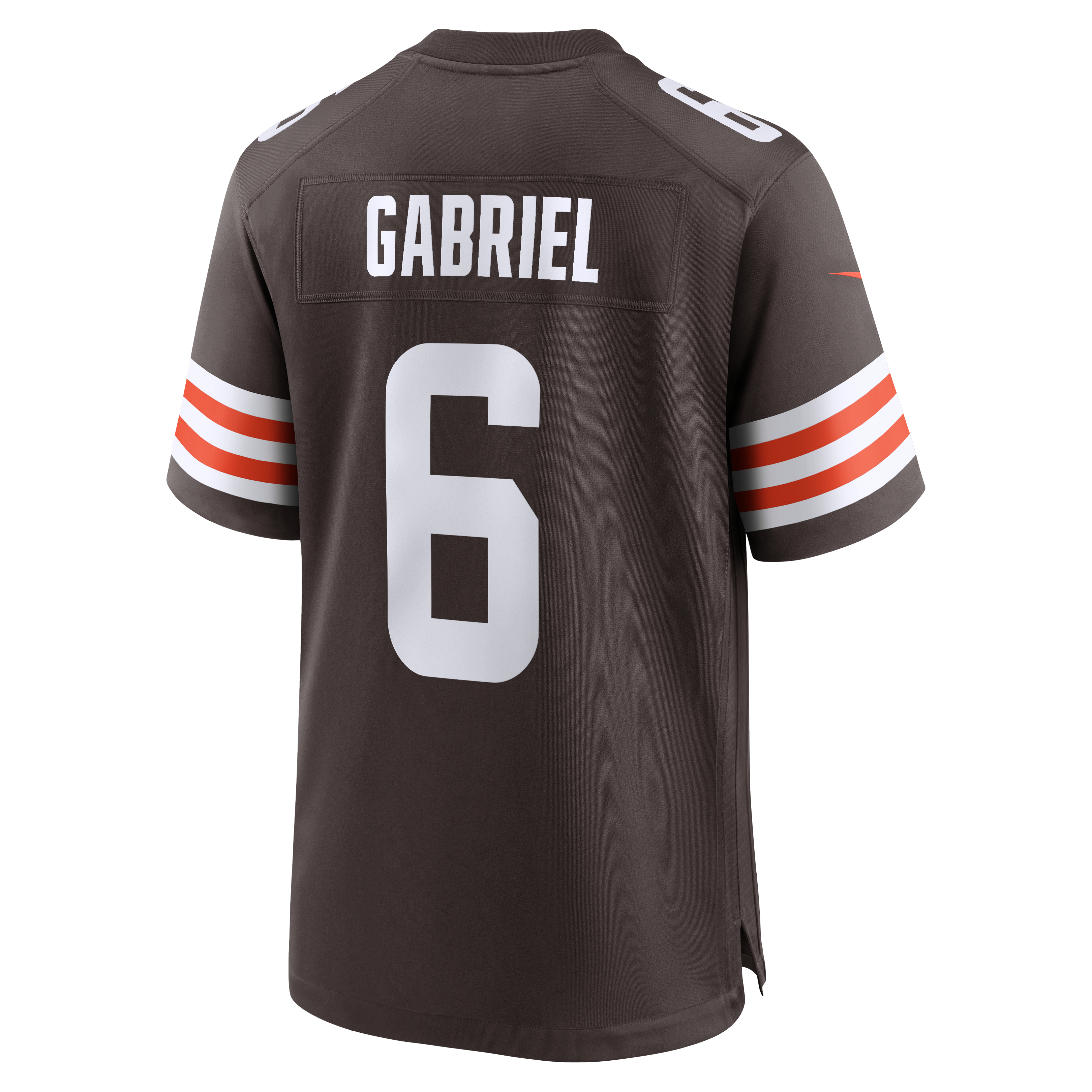 Maillot de match Nike Dillon Gabriel Brown des Cleveland Browns pour homme