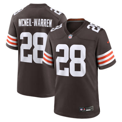 Emmanuel McNeil-Warren Cleveland Browns Nike Team Game Jersey - Brown