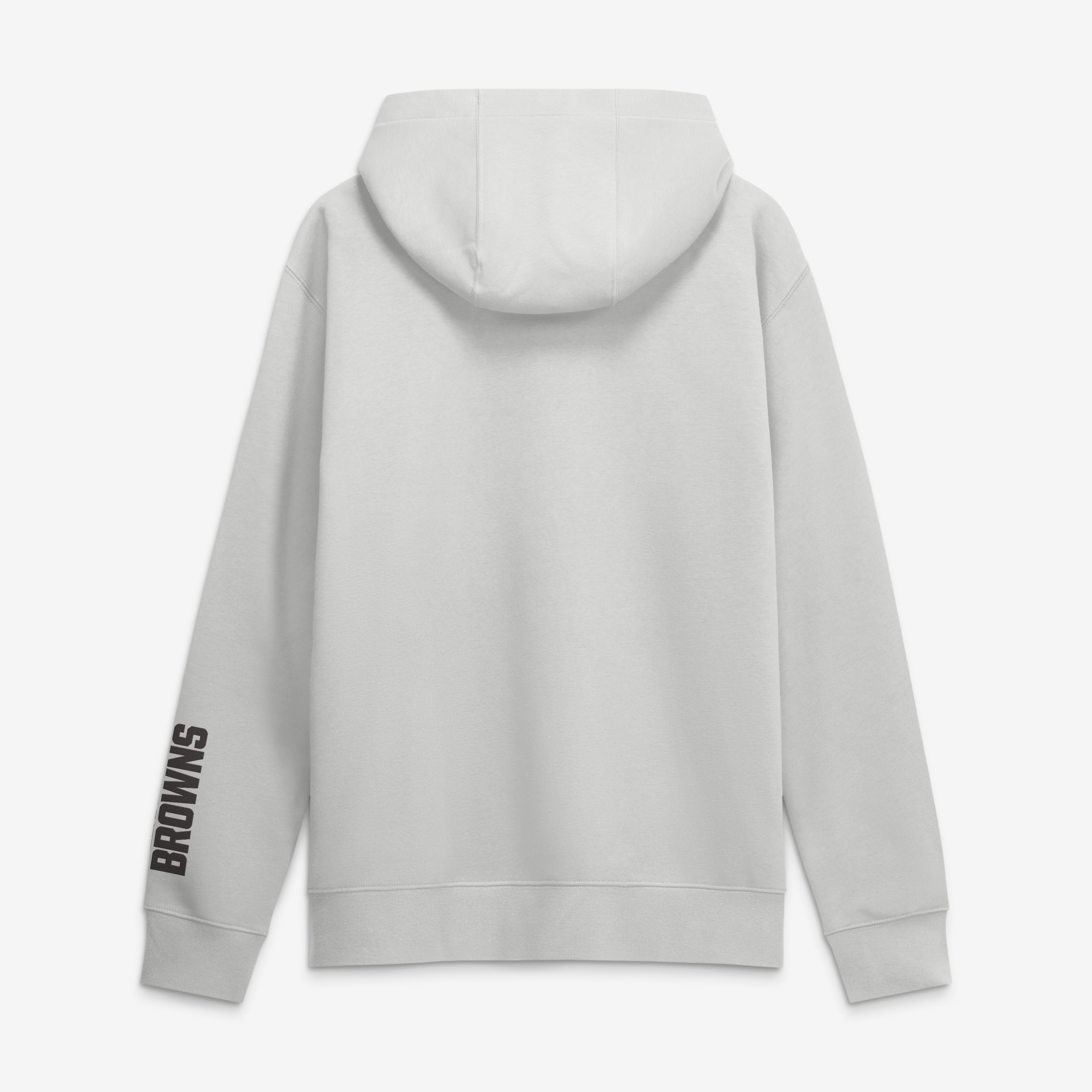 Sweat à capuche zippé Nike Cool Down Club gris Cleveland Browns pour homme