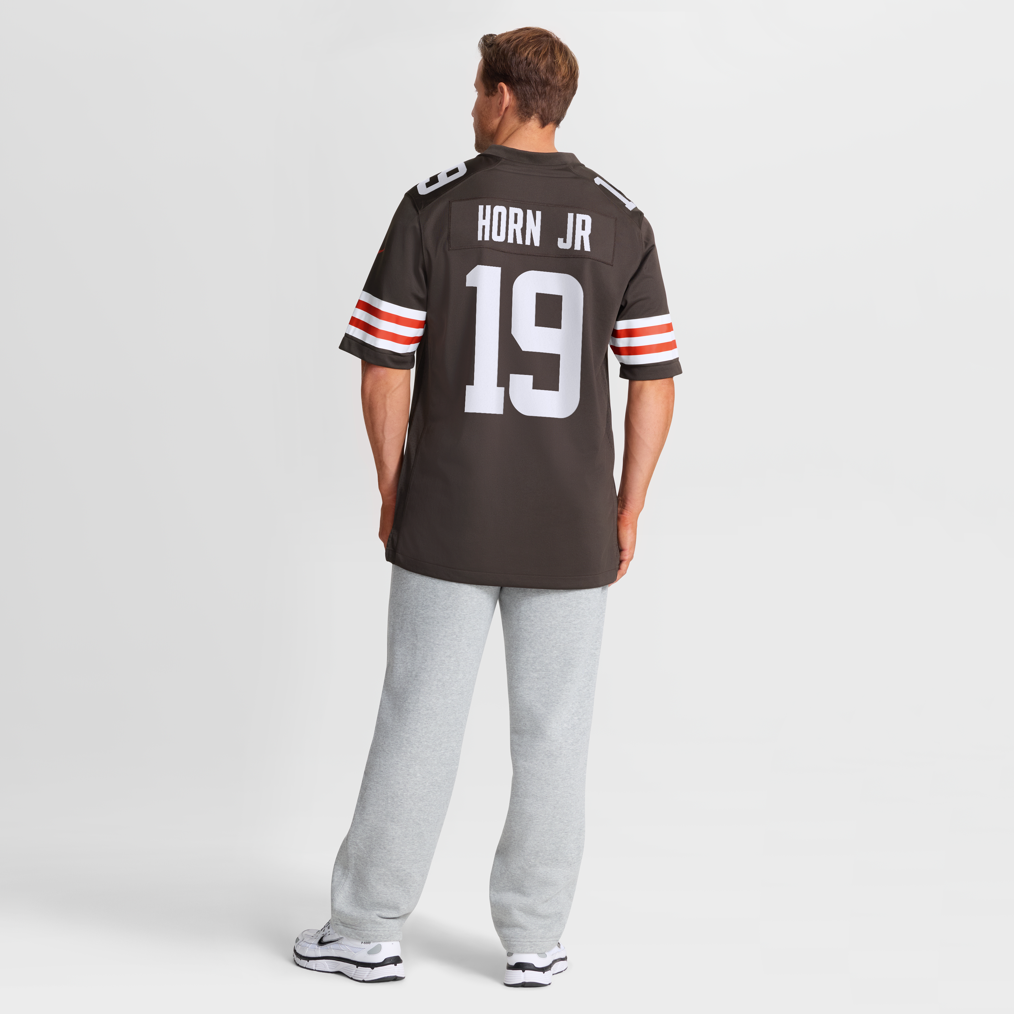 Maillot de match Nike Jimmy Horn Jr. Brown des Cleveland Browns pour homme