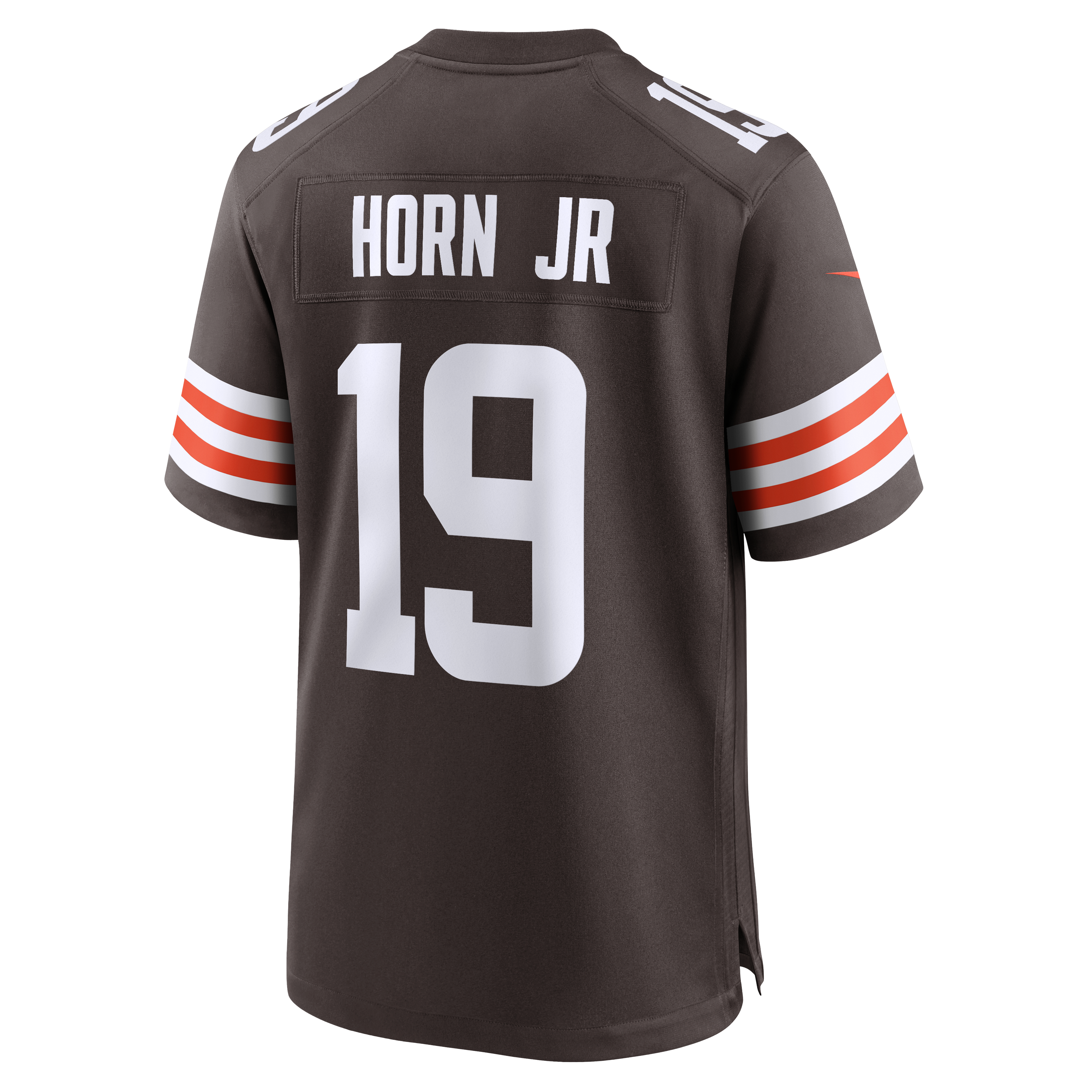 Maillot de match Nike Jimmy Horn Jr. Brown des Cleveland Browns pour homme