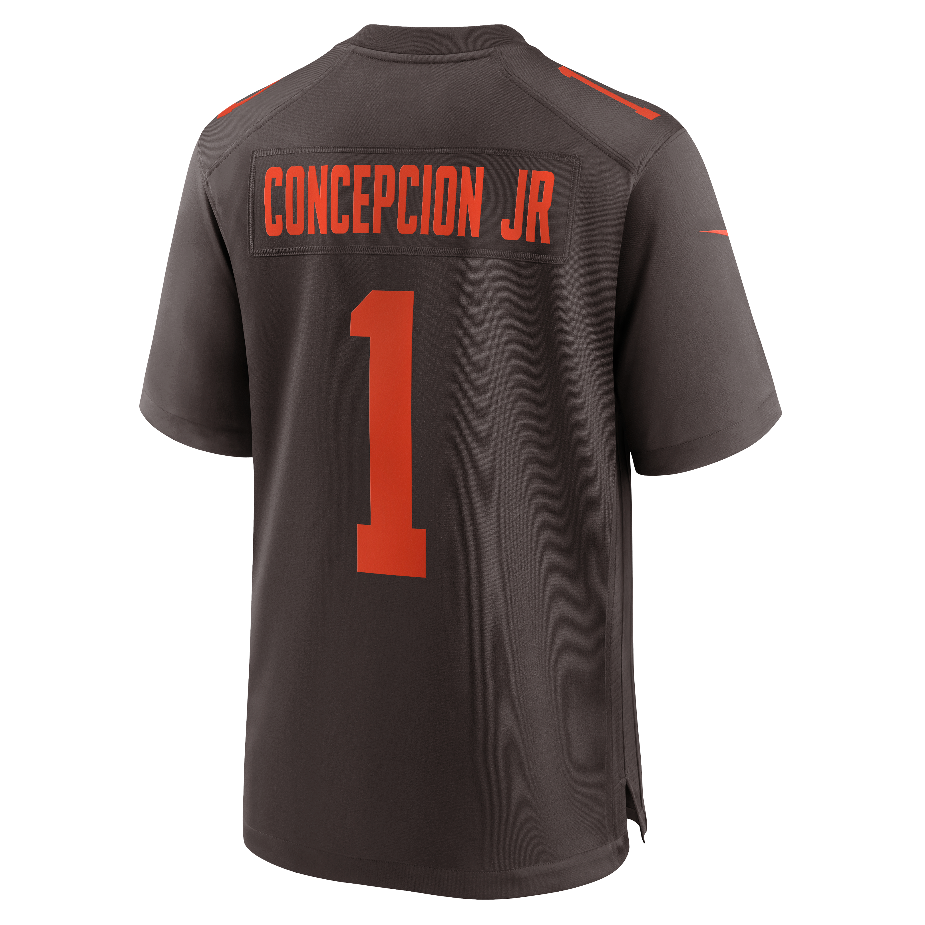 Maillot alternatif Nike KC Concepcion Jr. marron des Cleveland Browns pour homme
