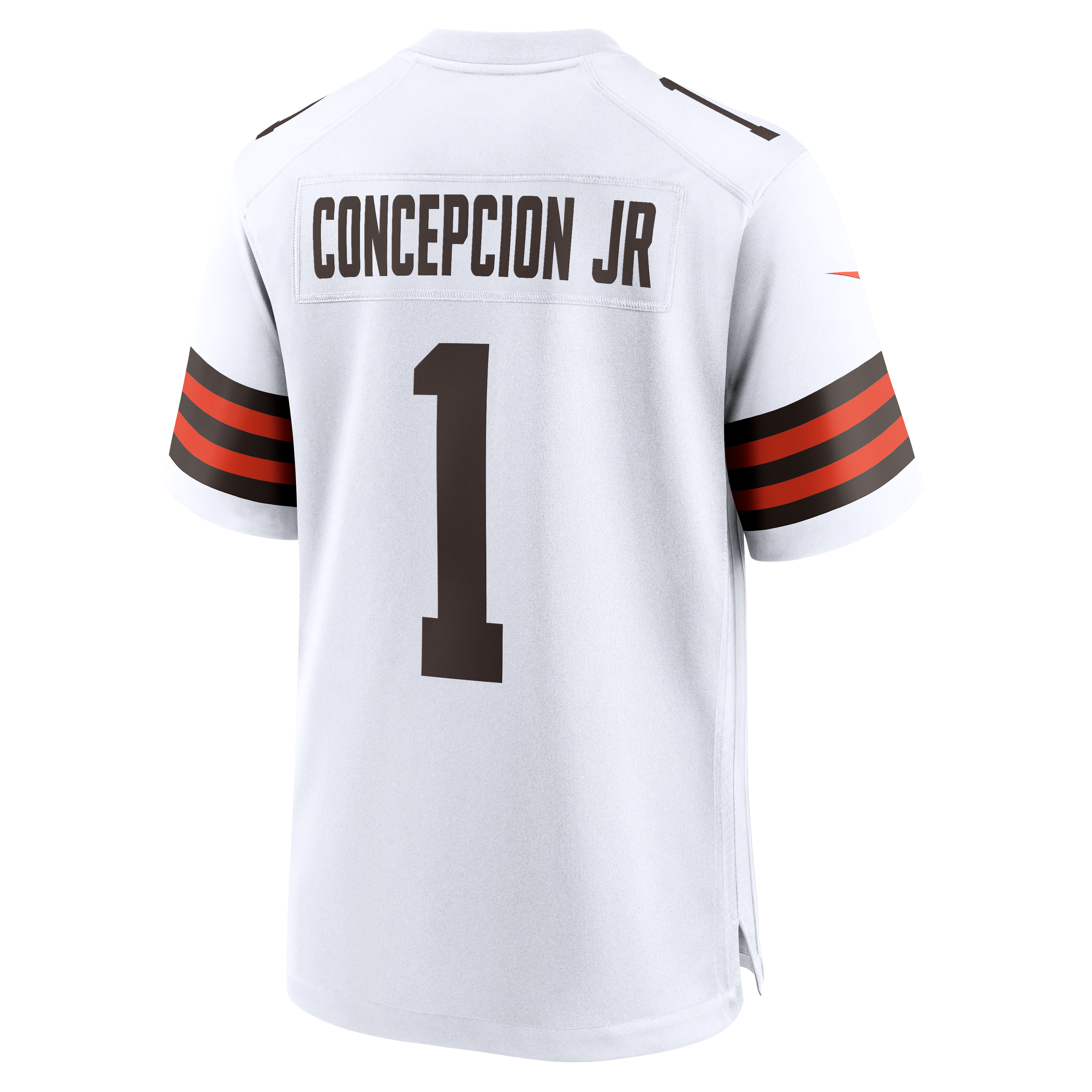 Maillot de match Nike KC Concepcion Jr. blanc des Cleveland Browns pour homme