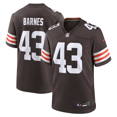 Krys Barnes Cleveland Browns Nike Team Game Jersey - Brown