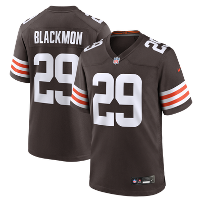 Mekhi Blackmon Cleveland Browns Nike Team Game Jersey - Brown