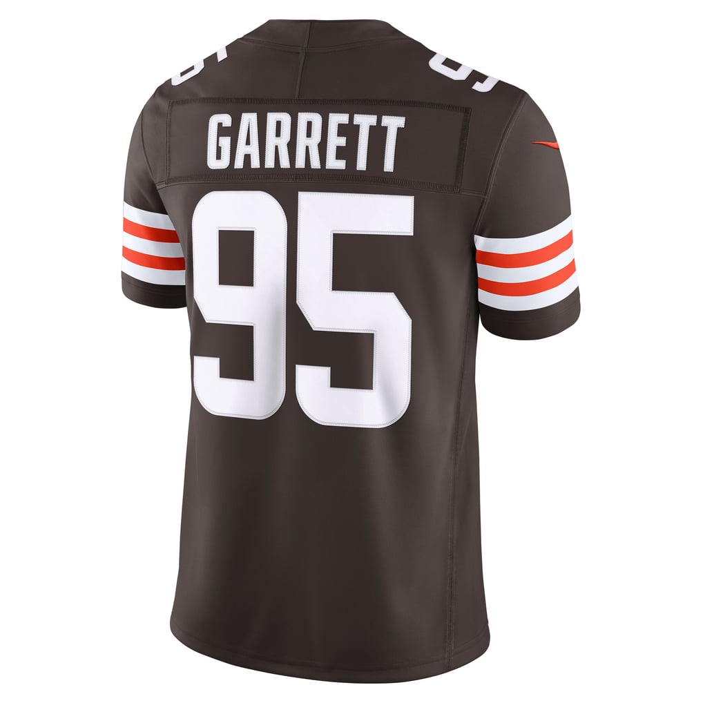 Myles Garrett Cleveland Browns Nike Team Vapor F.U.S.E. Stitched ...