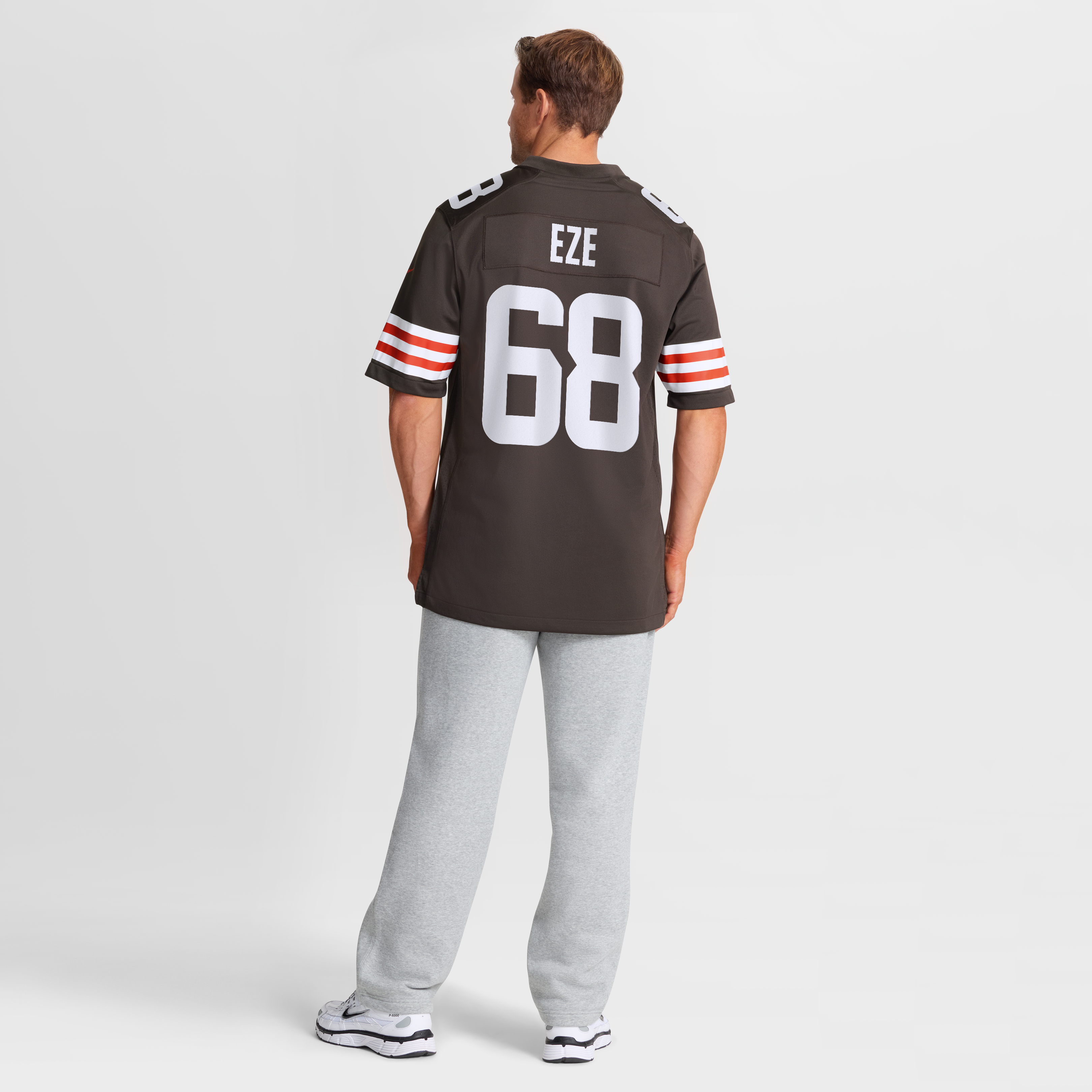 Maillot de match Nike Obinna Eze Brown des Cleveland Browns pour homme