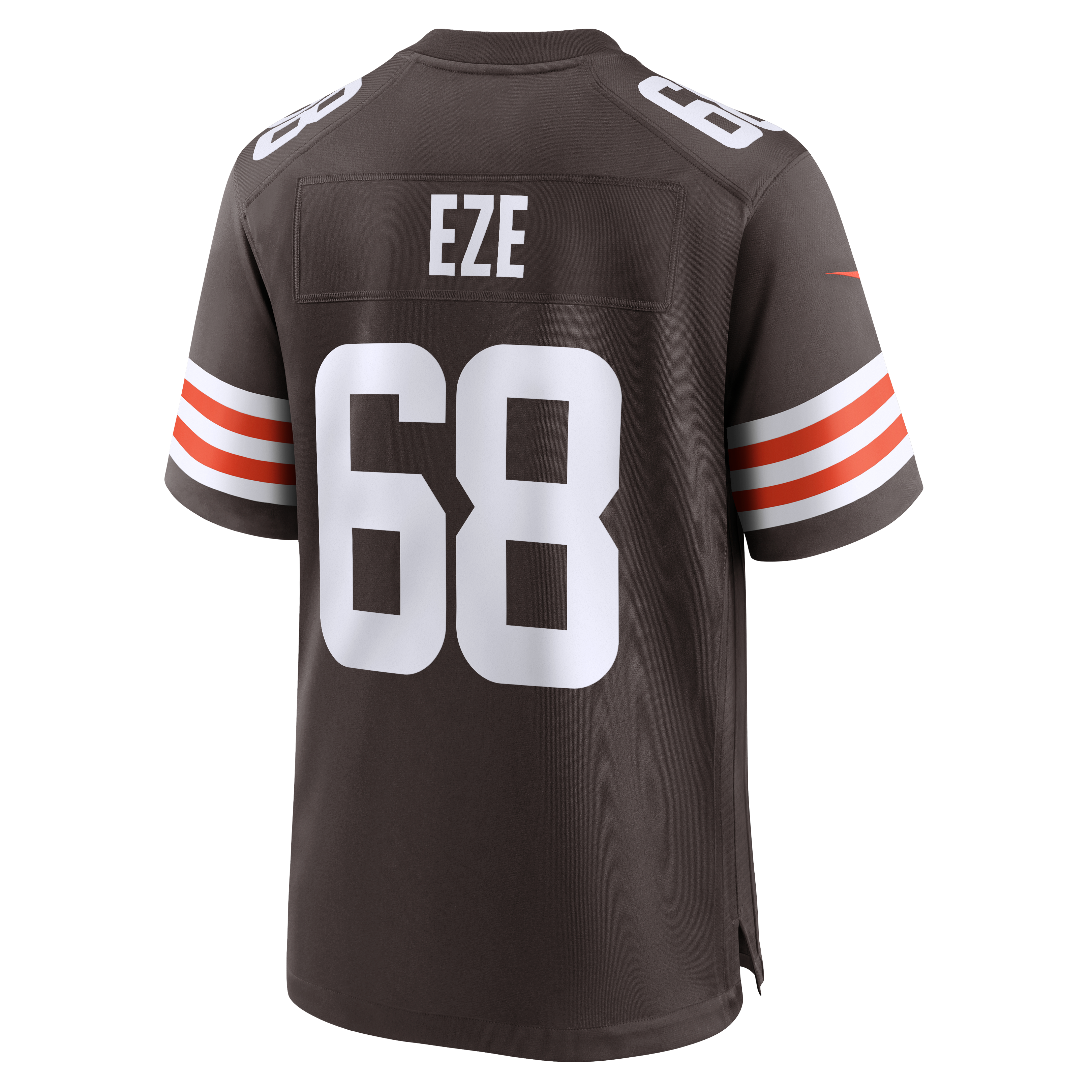 Maillot de match Nike Obinna Eze Brown des Cleveland Browns pour homme