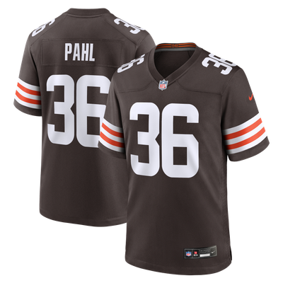 Wes Pahl Cleveland Browns Nike Team Game Jersey - Brown