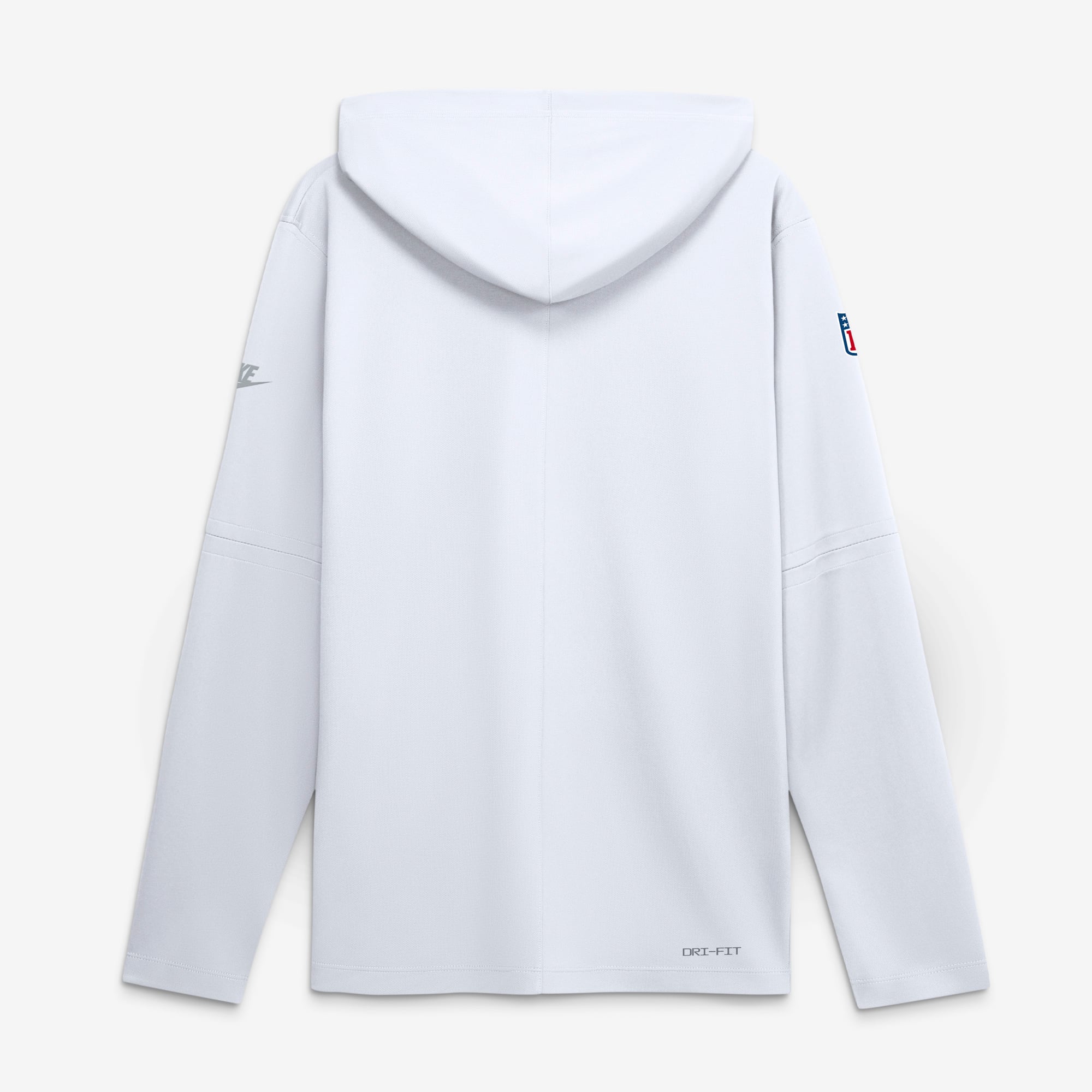 Men's Nike White Cleveland Browns Sideline Alternate Lightweight Long Sleeve Hooded Dri-FIT T-Shirt