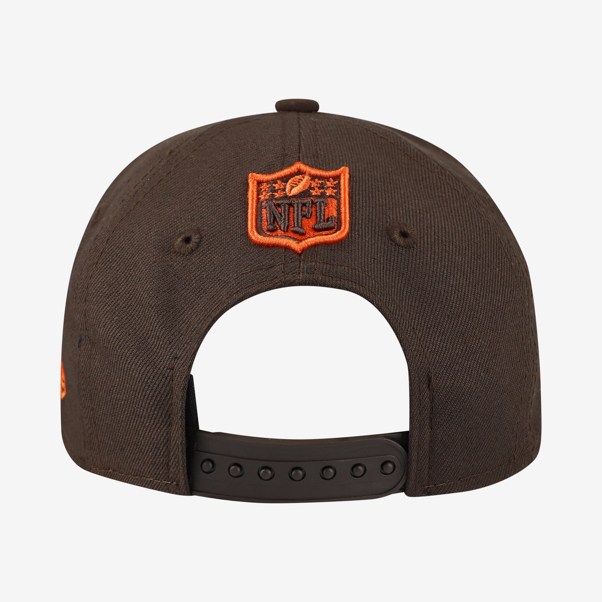 Casquette ajustable New Era marron Cleveland Browns Cartoon 9FORTY M-Crown A-Frame pour enfants d'âge préscolaire