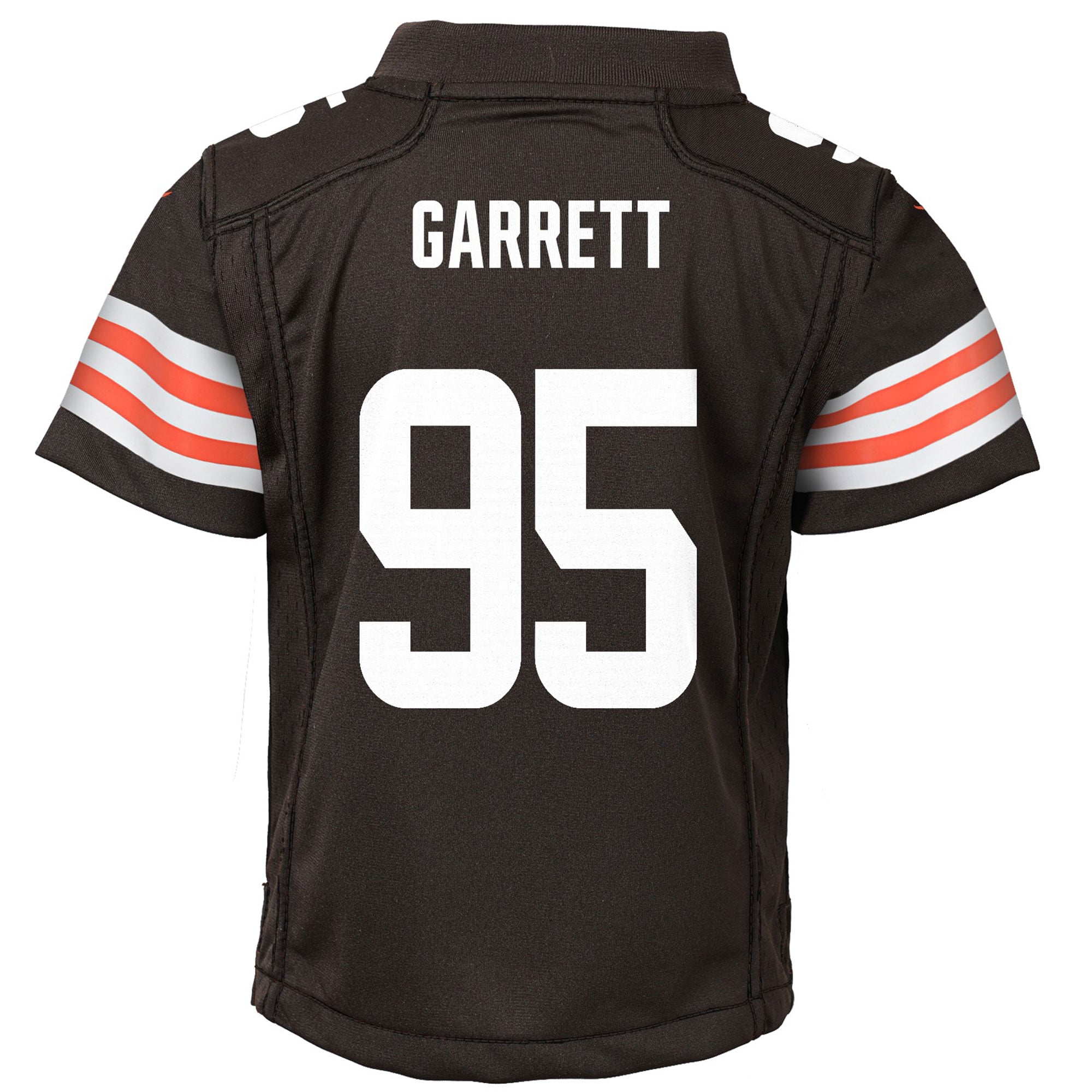 Maillot de match Nike Myles Garrett Brown des Cleveland Browns pour enfants d'âge préscolaire