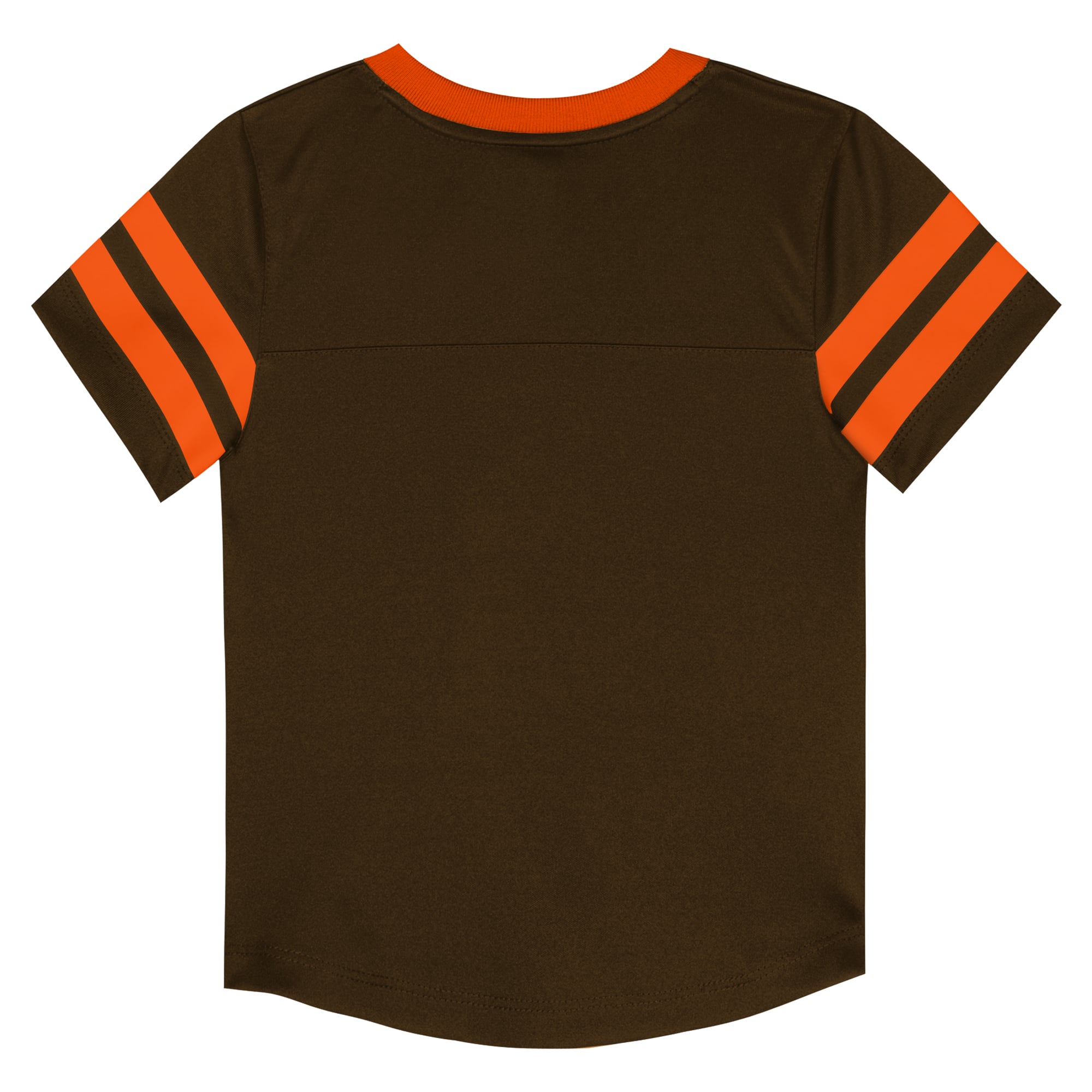 Toddler Outerstuff Brown/Orange Cleveland Browns Red Zone Jersey Top & Pants Set