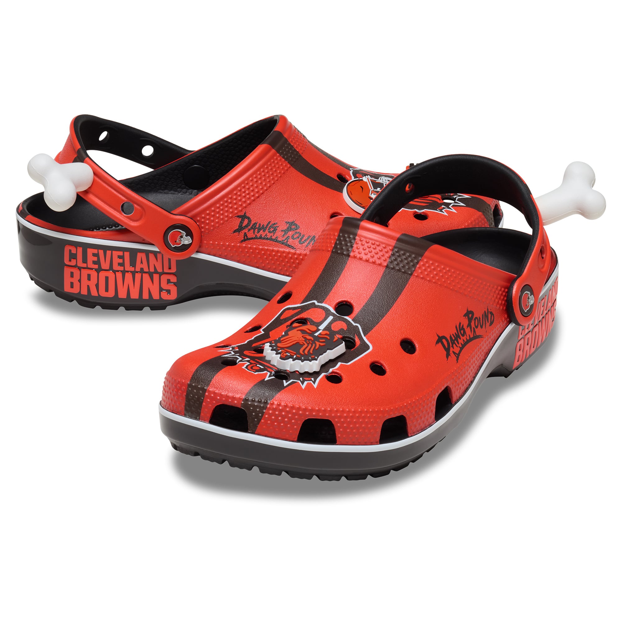 Unisex Crocs Cleveland Browns Classic Clog
