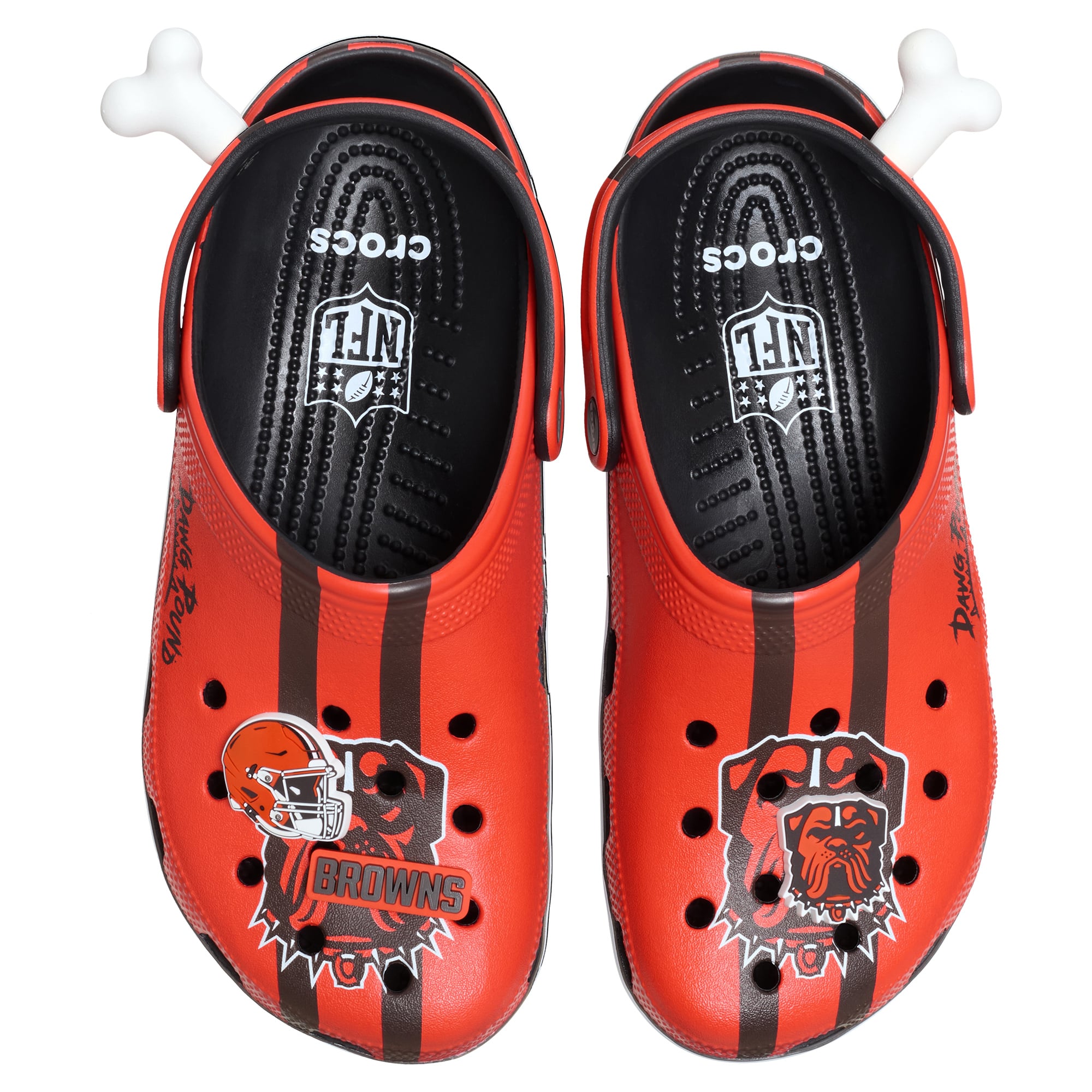 Unisex Crocs Cleveland Browns Classic Clog