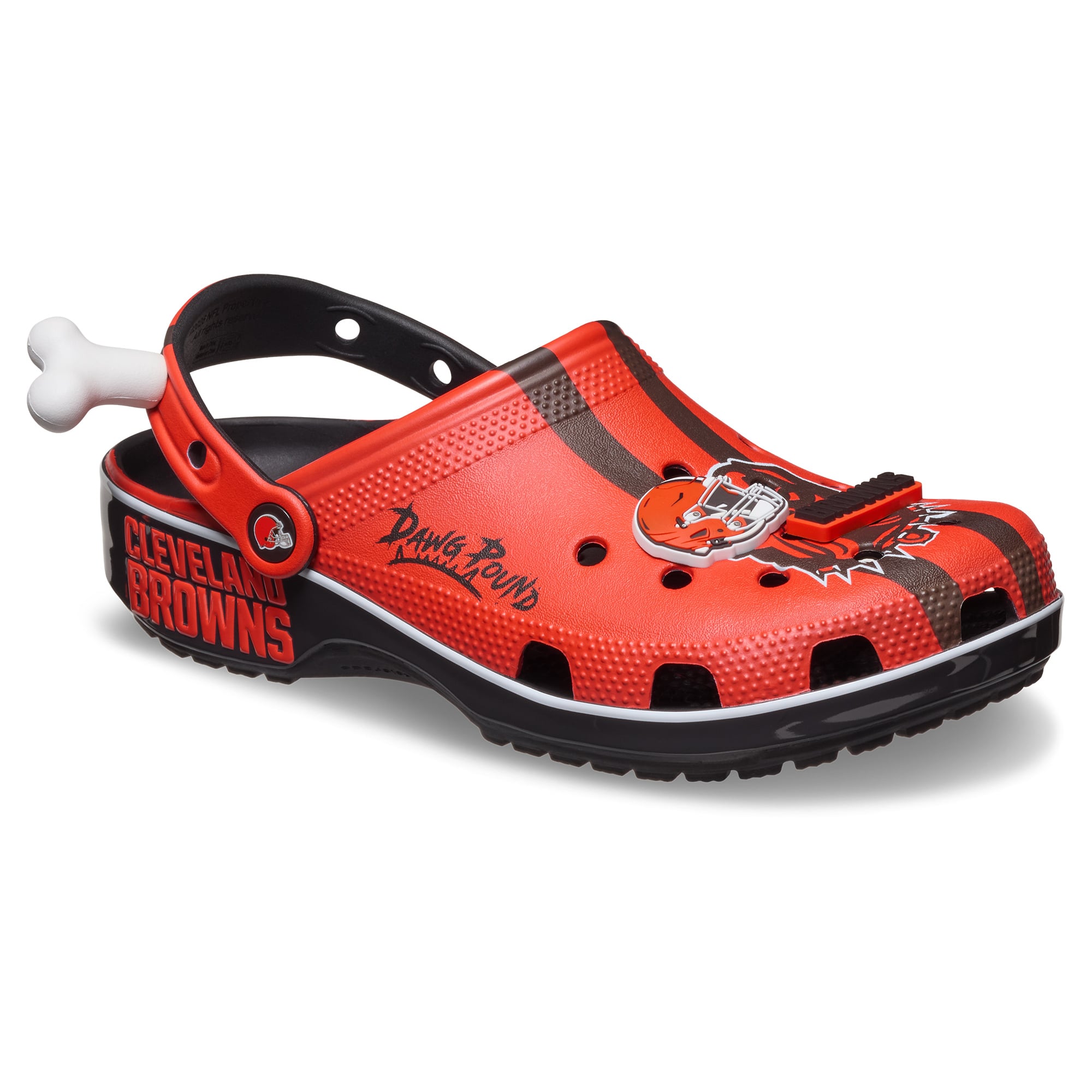 Unisex Crocs Cleveland Browns Classic Clog