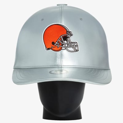 Cleveland Browns Noggin Boss Unisex Big Hat - Silver