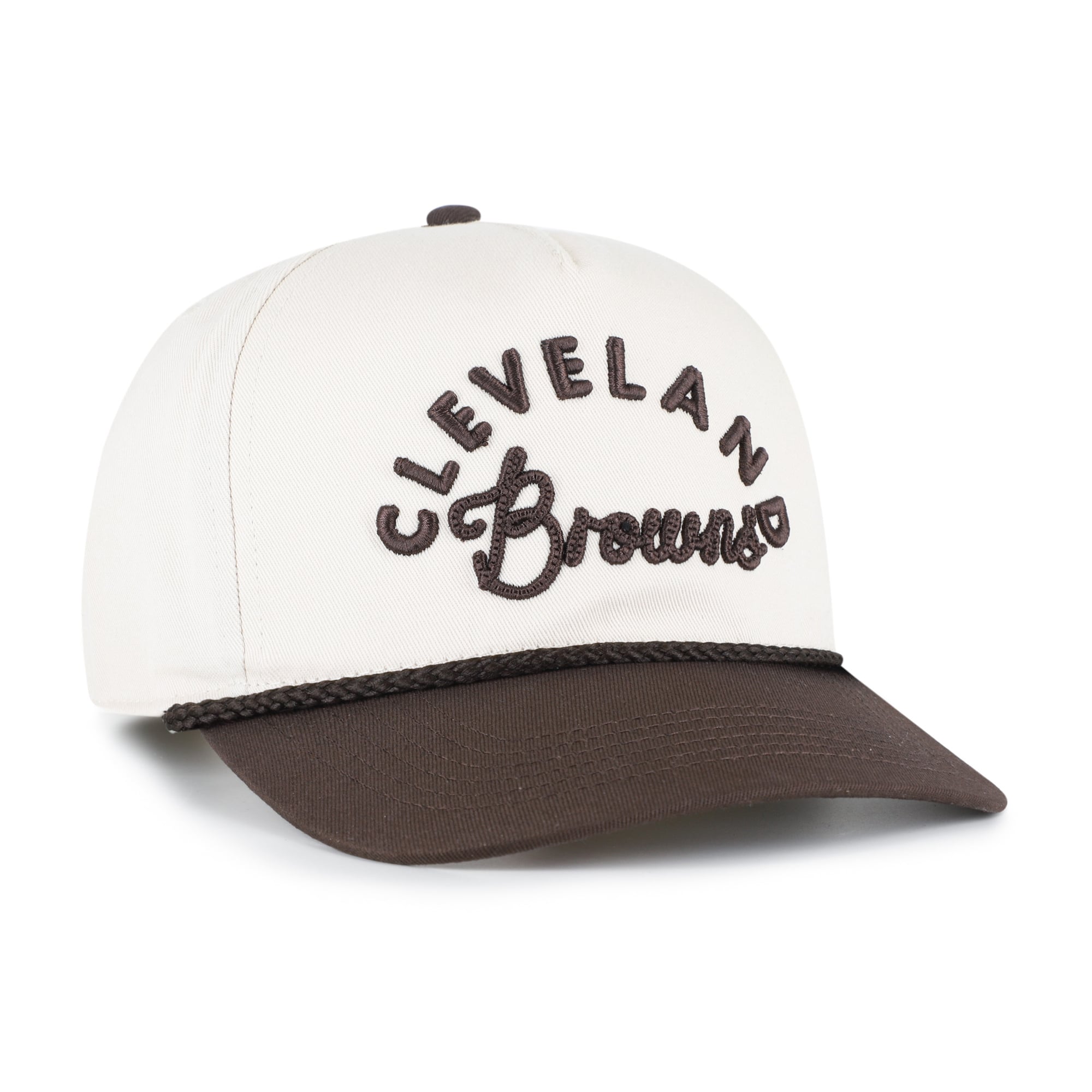 Casquette ajustable Cleveland Browns '47 Natural pour femme