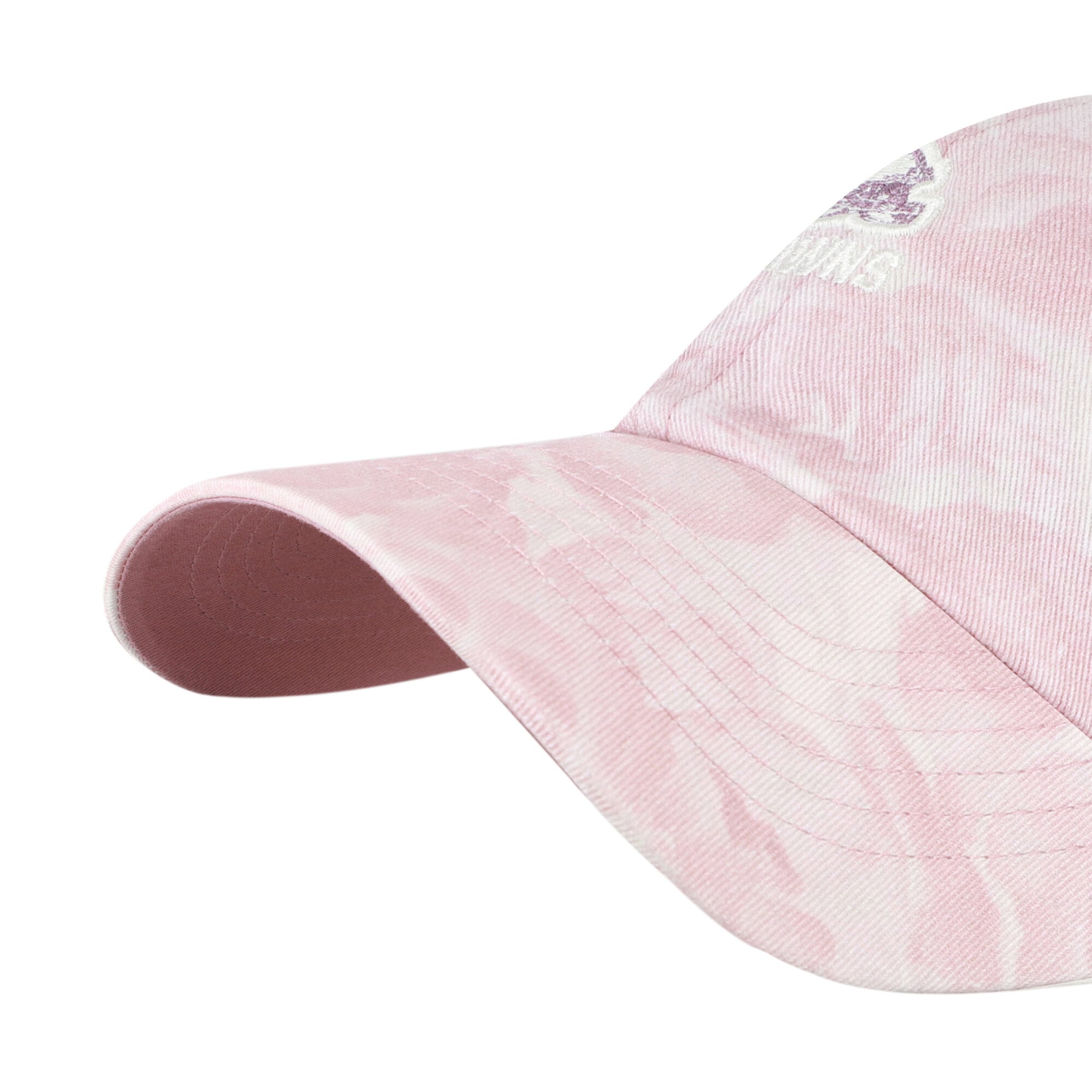 Women's '47 Pink Cleveland Browns Gardenia Clean Up Adjustable Hat