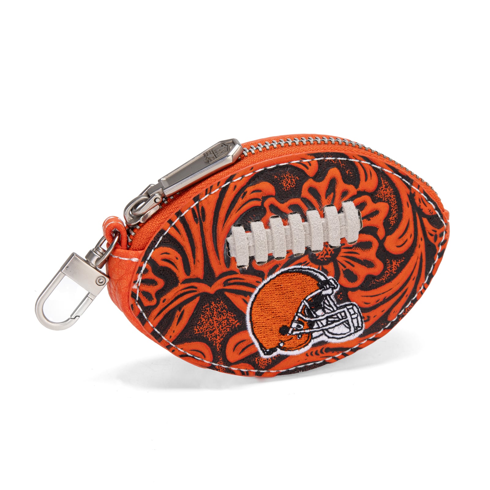 Porte-clés de sac pour femme Montana West Cleveland Browns Football