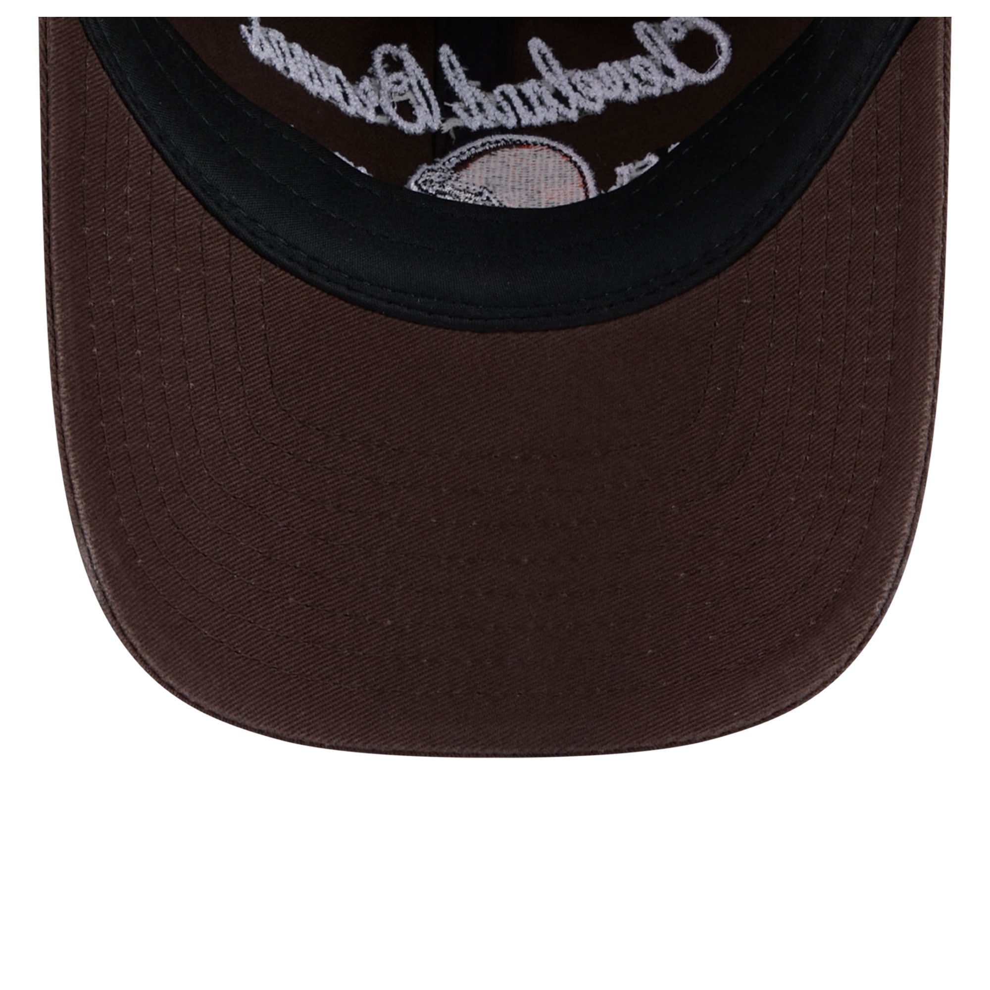 Women's New Era Brown Cleveland Browns Script Casual Classic Adjustable Hat