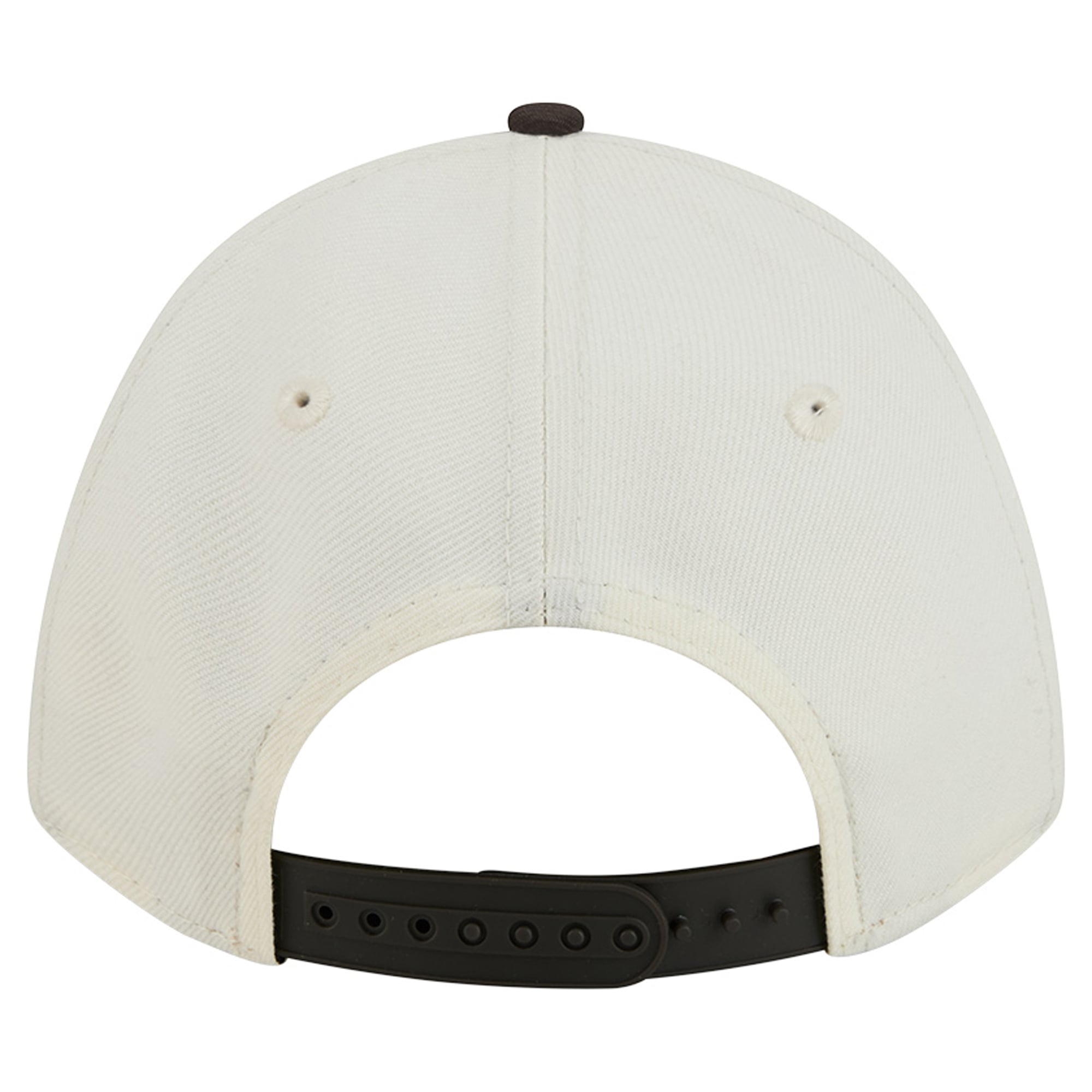 Women's New Era Cream/Brown Cleveland Browns Tonal A-Frame 9FORTY Adjustable Hat