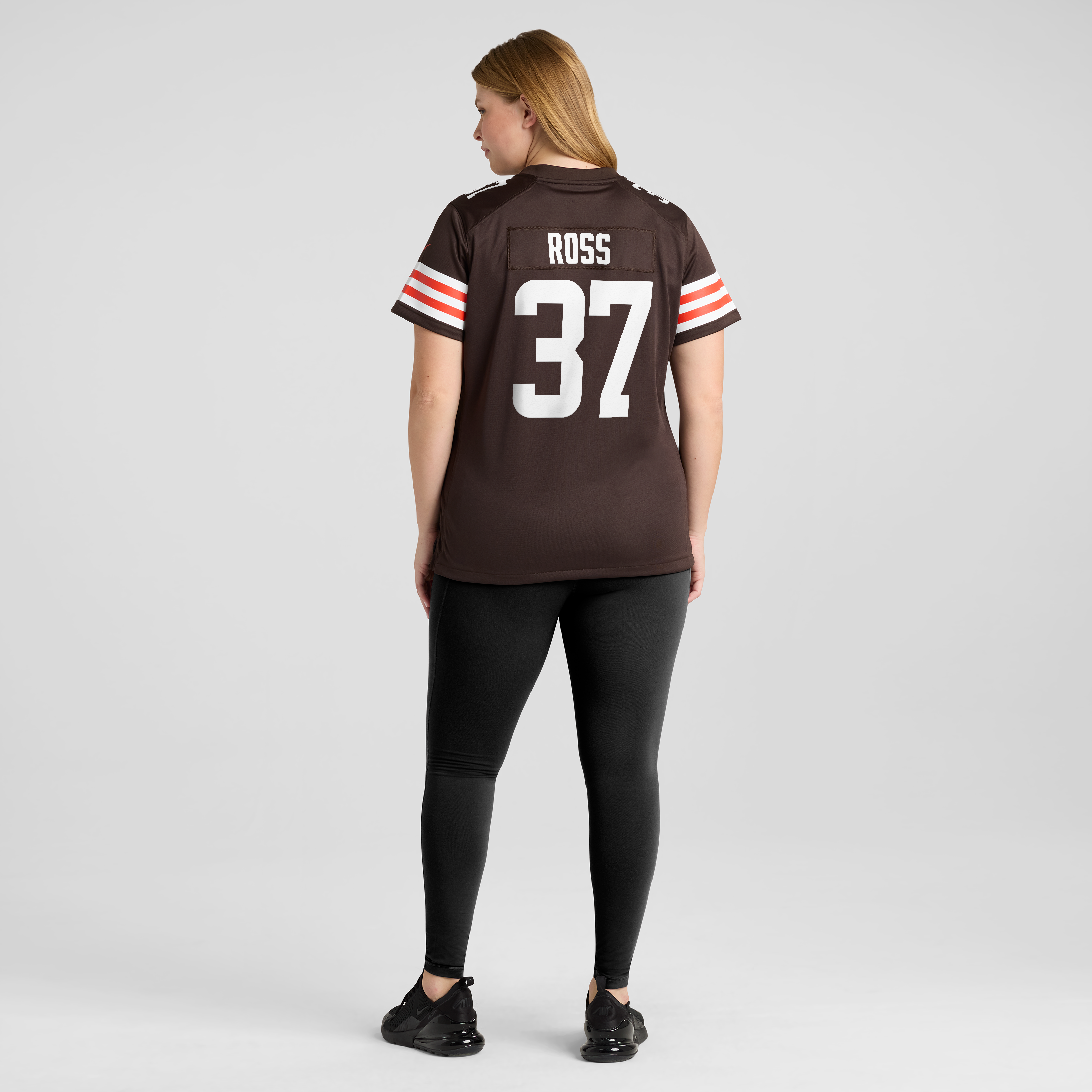 Maillot de match Nike D'Angelo Ross Brown des Cleveland Browns pour femmes
