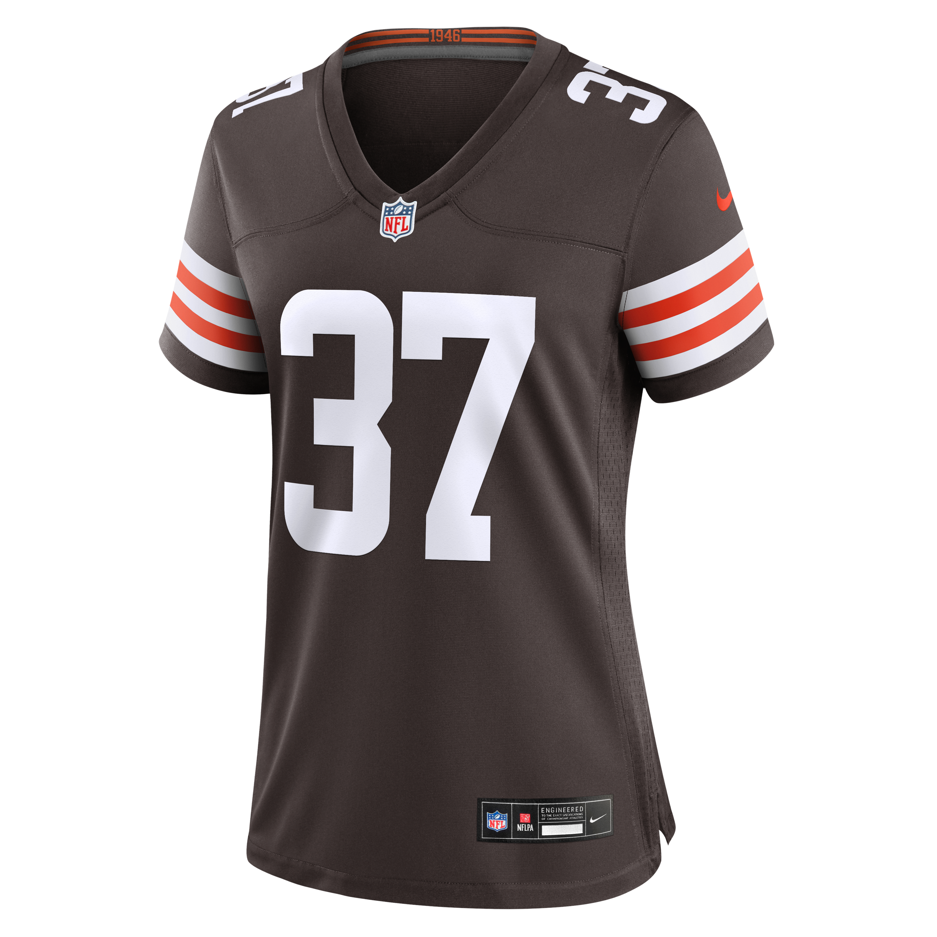 Maillot de match Nike D'Angelo Ross Brown des Cleveland Browns pour femmes