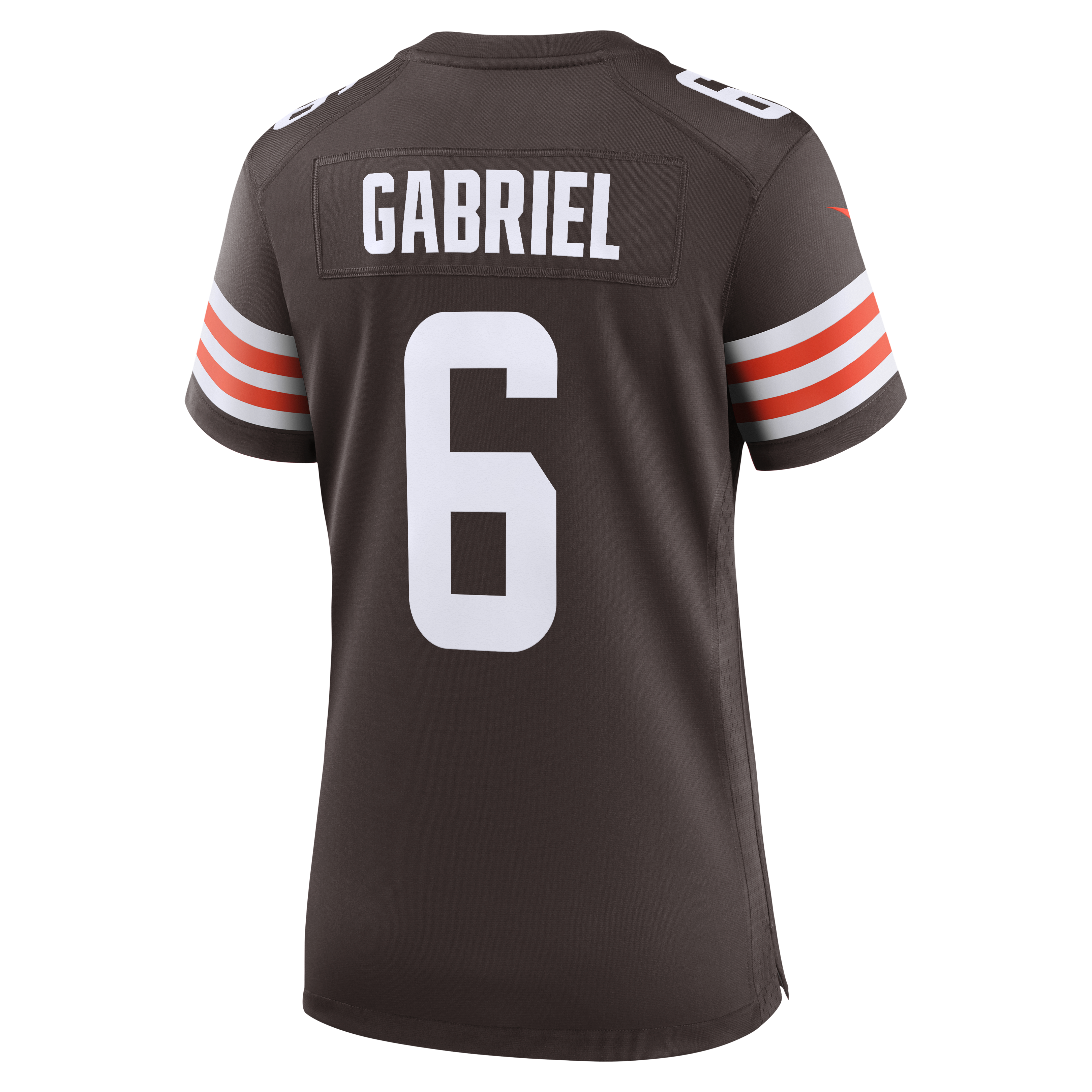 Women's Nike Dillon Gabriel Brown Cleveland Browns Team Game Jersey