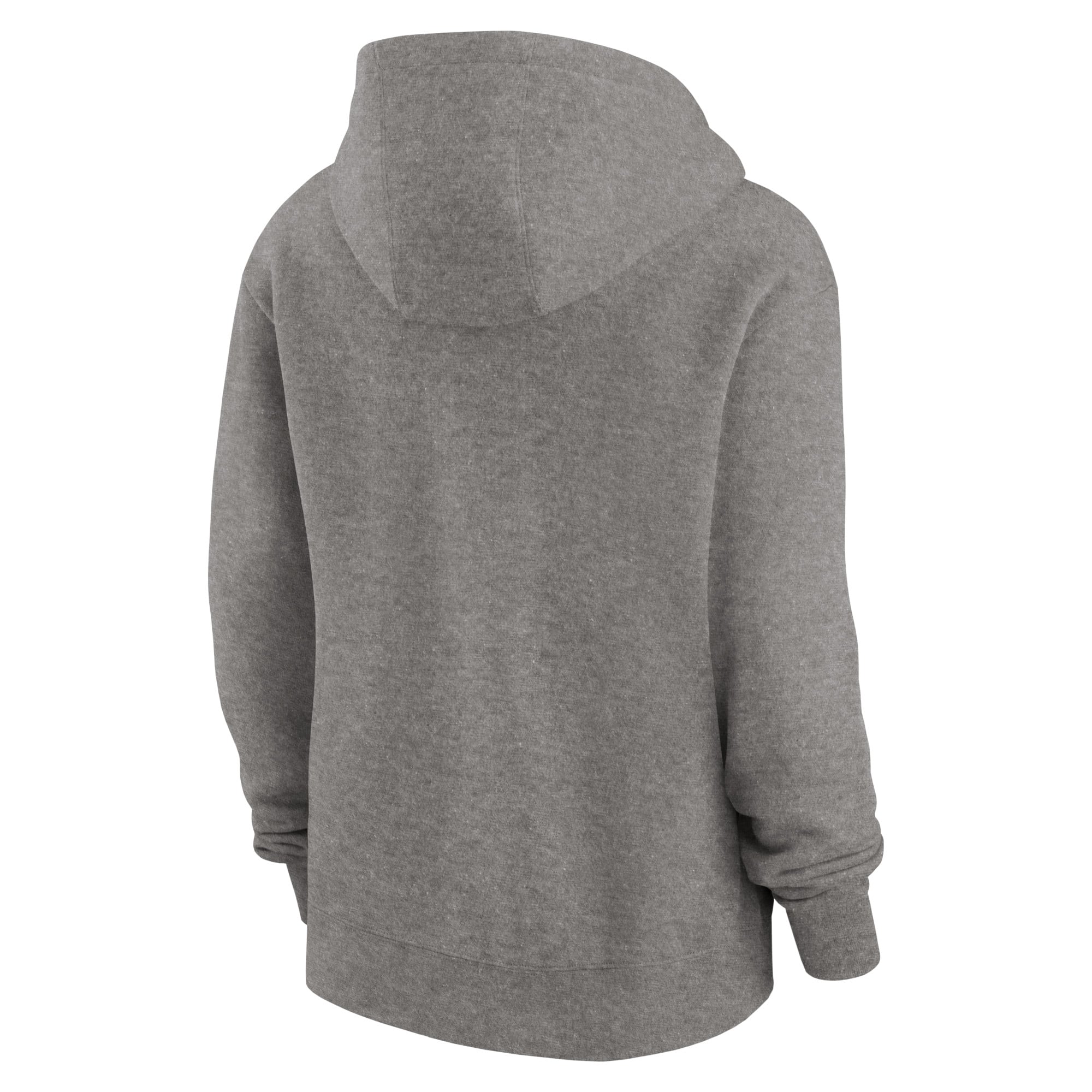 Sweat à capuche en polaire Nike Heather Gray Cleveland Browns Wordmark Club pour femme