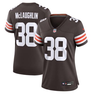 Jaleel McLaughlin Cleveland Browns Nike Women's Team Game Jersey - Brown