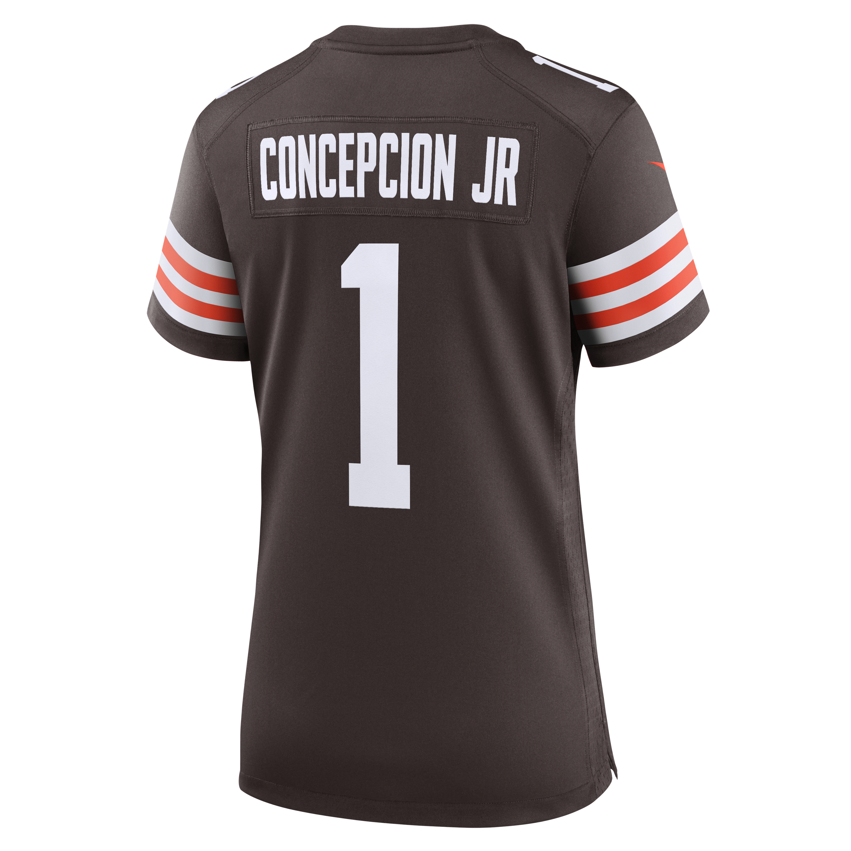 Maillot de match Nike KC Concepcion Jr. marron des Cleveland Browns pour femmes