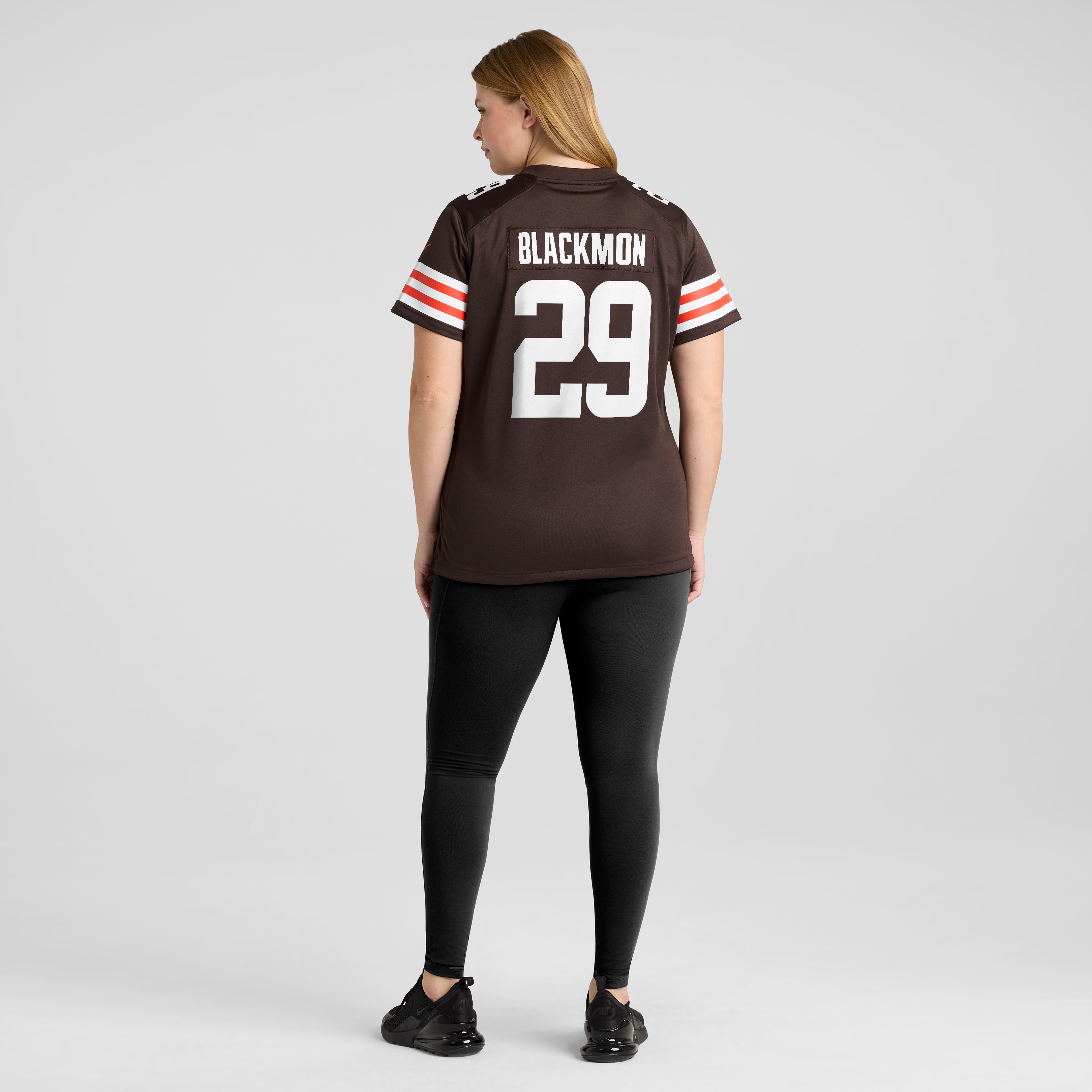 Maillot de match Nike Mekhi Blackmon marron des Cleveland Browns pour femmes