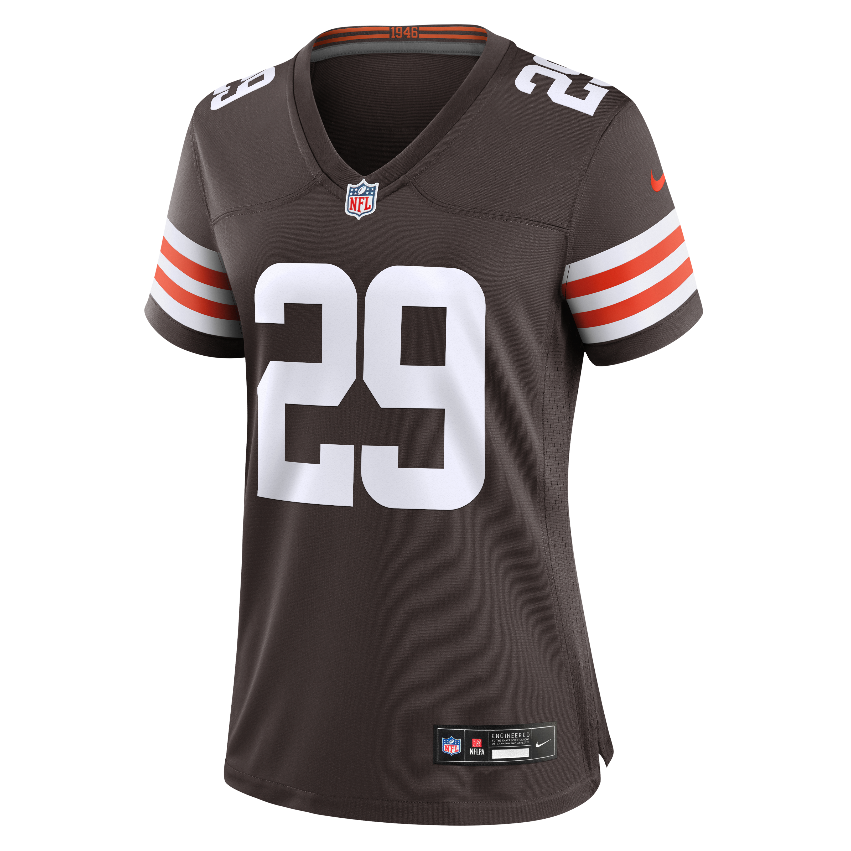 Maillot de match Nike Mekhi Blackmon marron des Cleveland Browns pour femmes