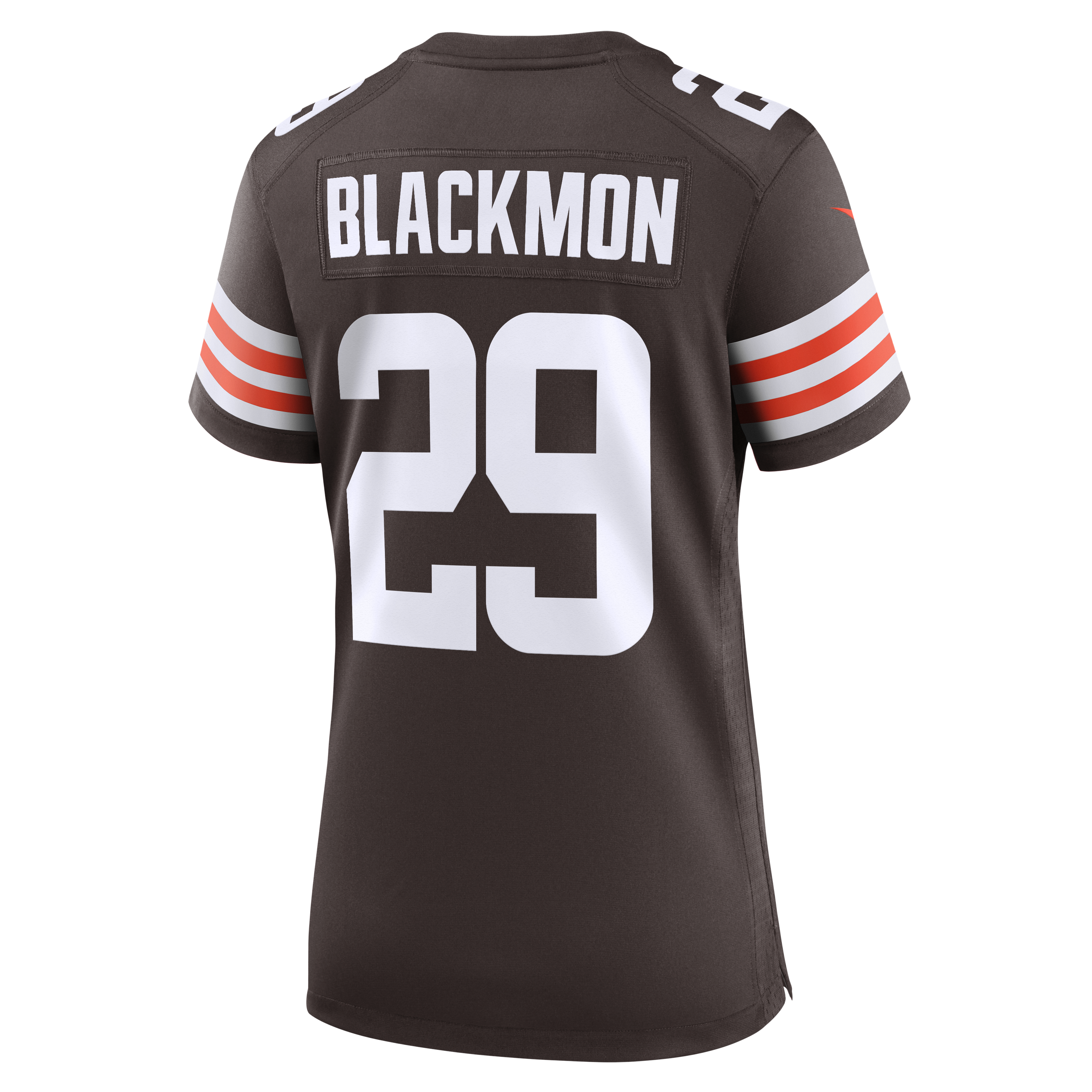 Maillot de match Nike Mekhi Blackmon marron des Cleveland Browns pour femmes