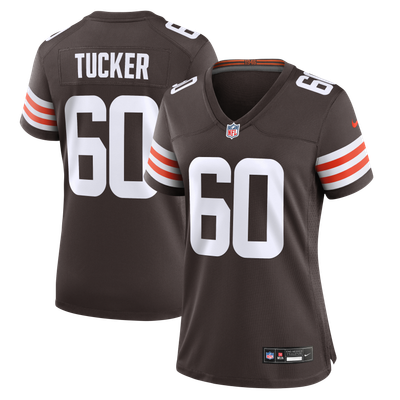Nadame Tucker Cleveland Browns Nike Women's Team Game Jersey - Brown