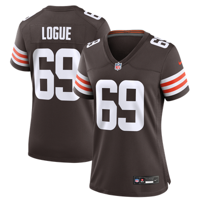 Zion Logue Cleveland Browns Nike Women's Team Game Jersey - Brown