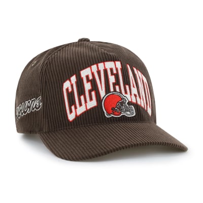 Cleveland Browns Stoney Clover Lane x '47 Women's Big Arch Hitch Adjustable Hat - Brown