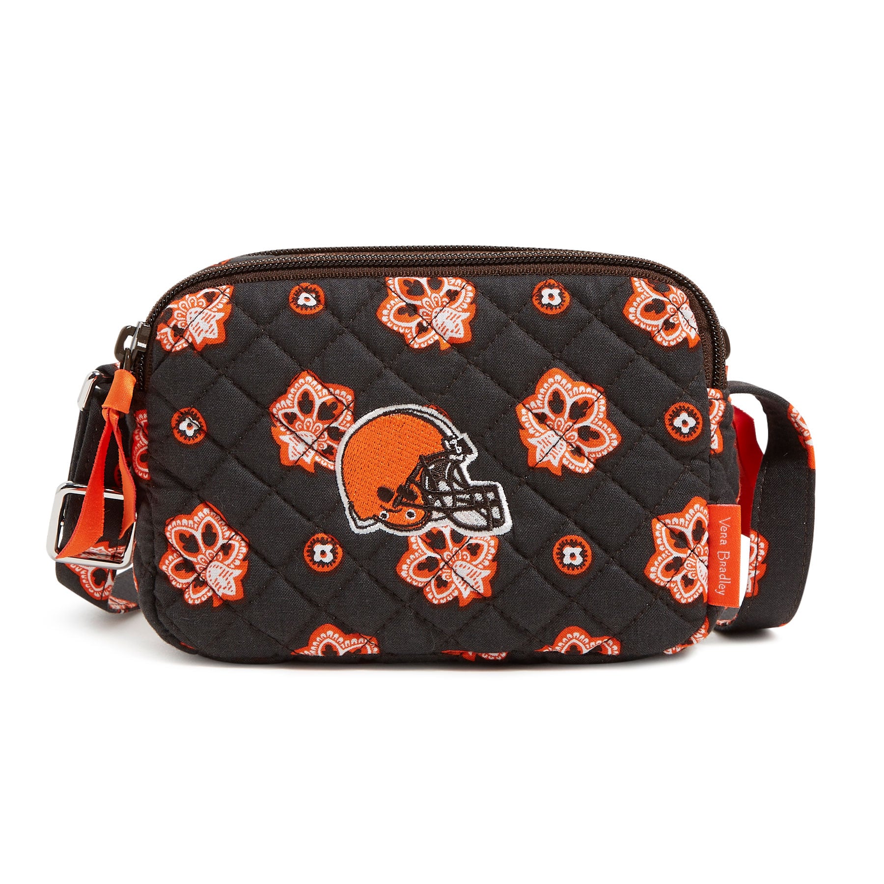 Women's Vera Bradley Cleveland Browns Small Stadium Crossbody Bag