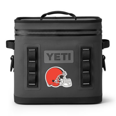  Cleveland Browns YETI Hopper Flip 12L Soft Cooler - Charcoal