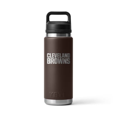 Cleveland Browns YETI 26oz. Rambler Chug Water Bottle
