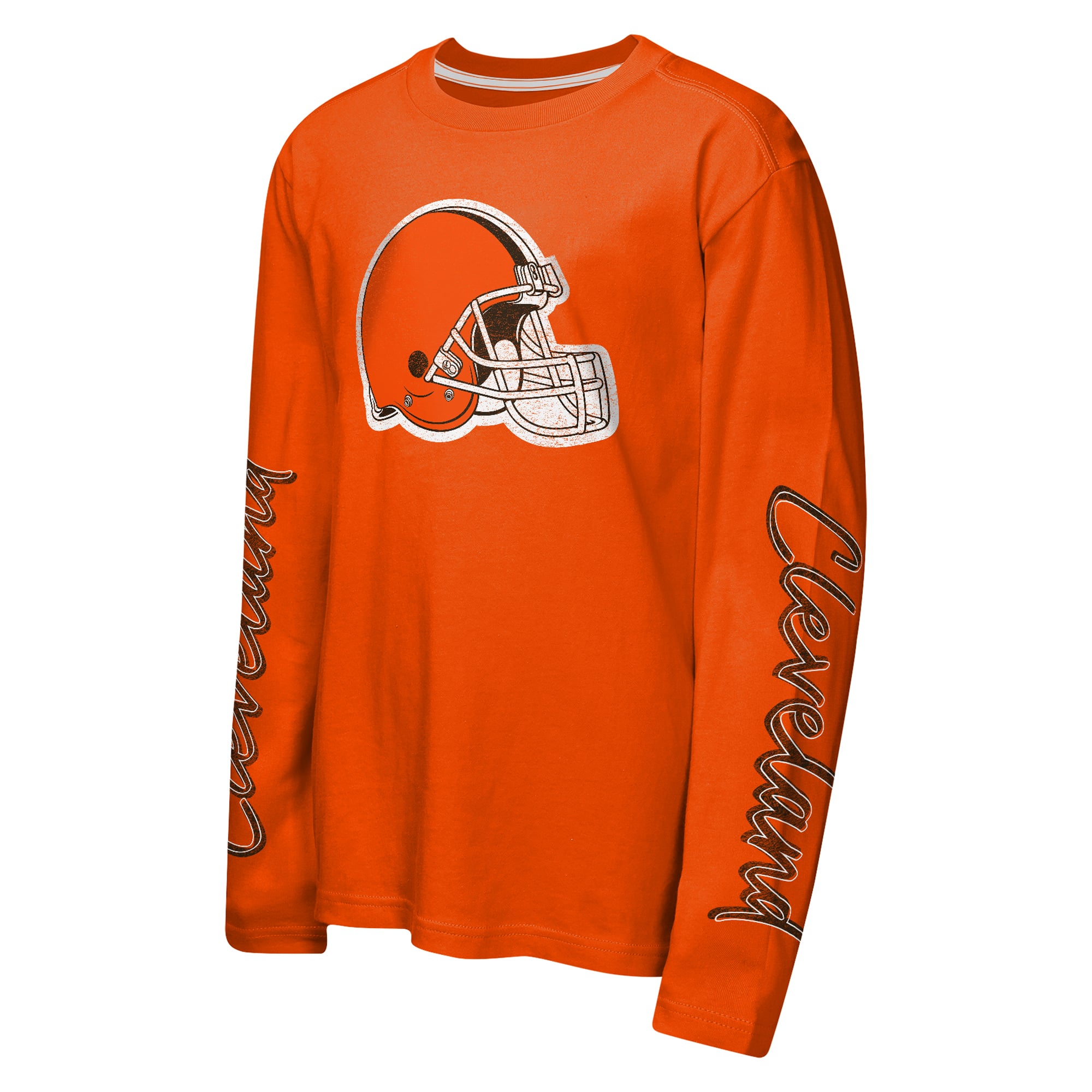Youth Outerstuff Brown Cleveland Browns Motion Combo Set