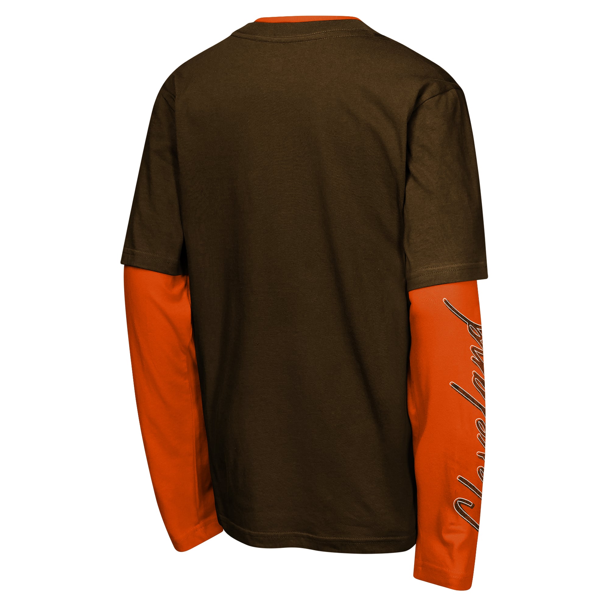 Youth Outerstuff Brown Cleveland Browns Motion Combo Set