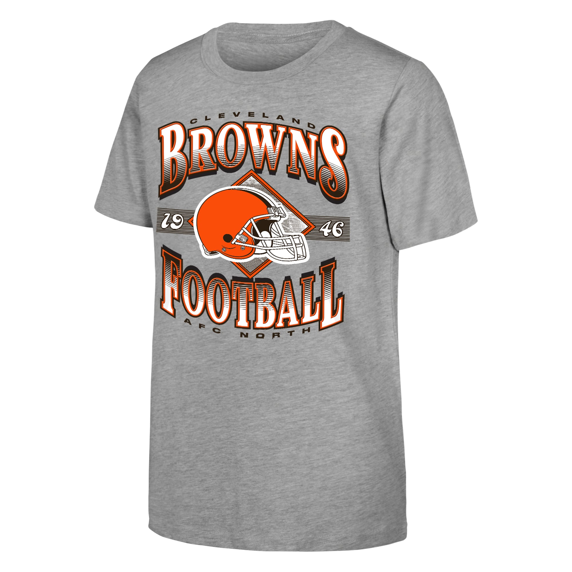T-shirt Youth Outerstuff Natural Cleveland Browns NFL des années passées
