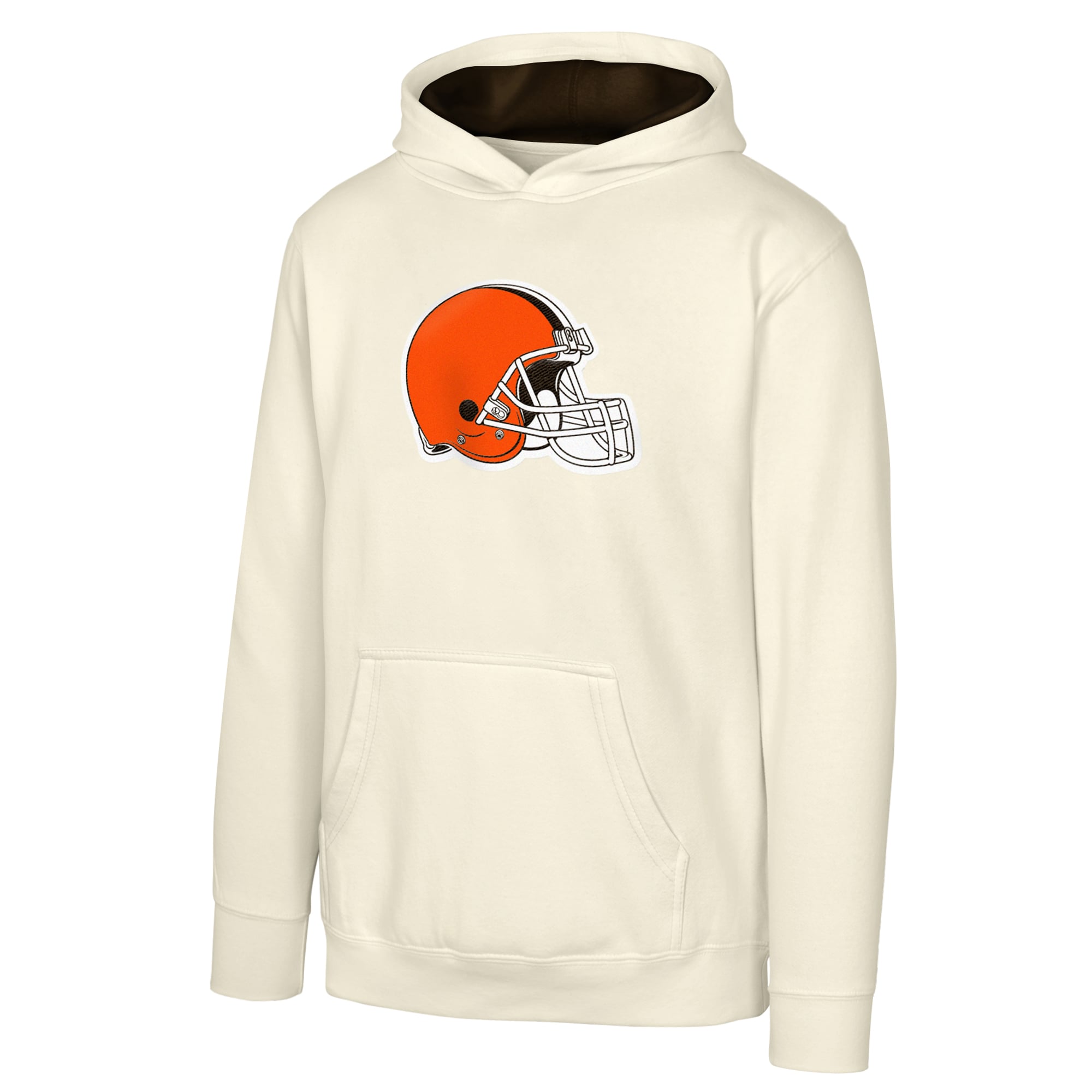 Youth Outerstuff Orange Cleveland Browns Prime Pullover Hoodie
