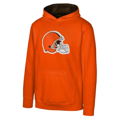 Cleveland Browns Outerstuff Youth Prime Pullover Hoodie - Orange
