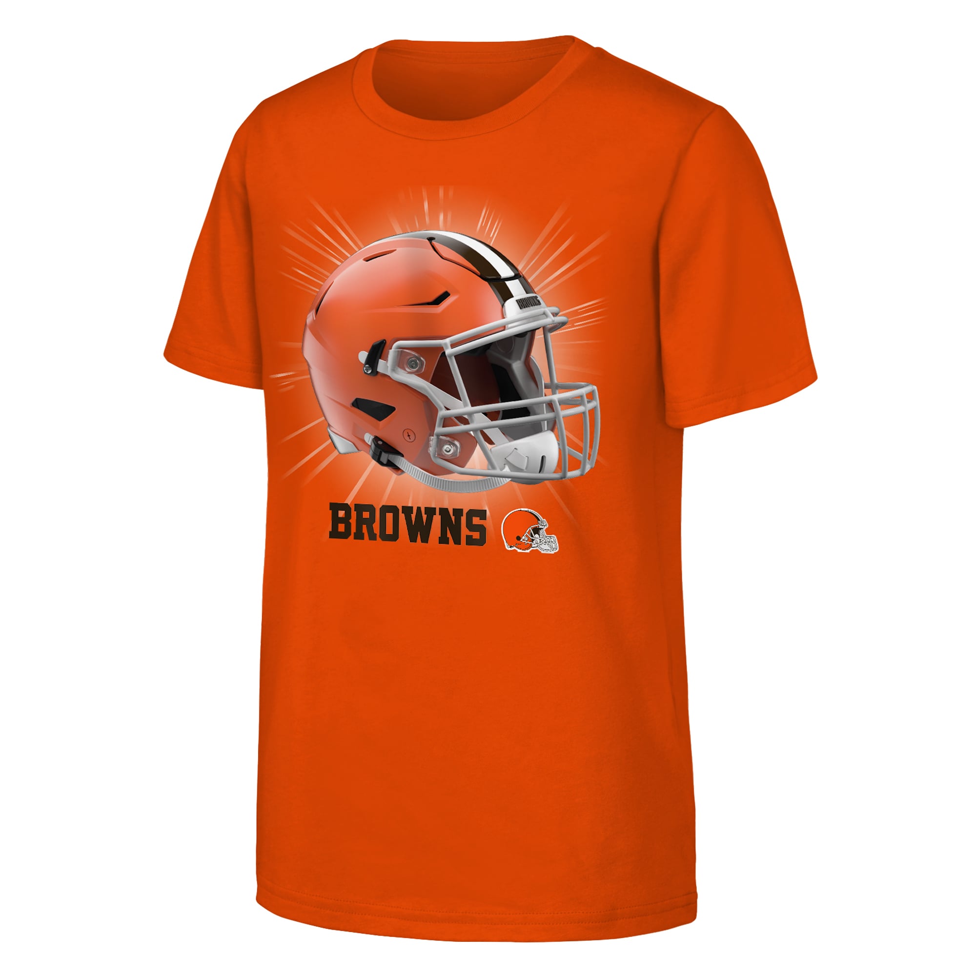 T-shirt Outerstuff orange pour jeunes Cleveland Browns, mentalité de gagnant