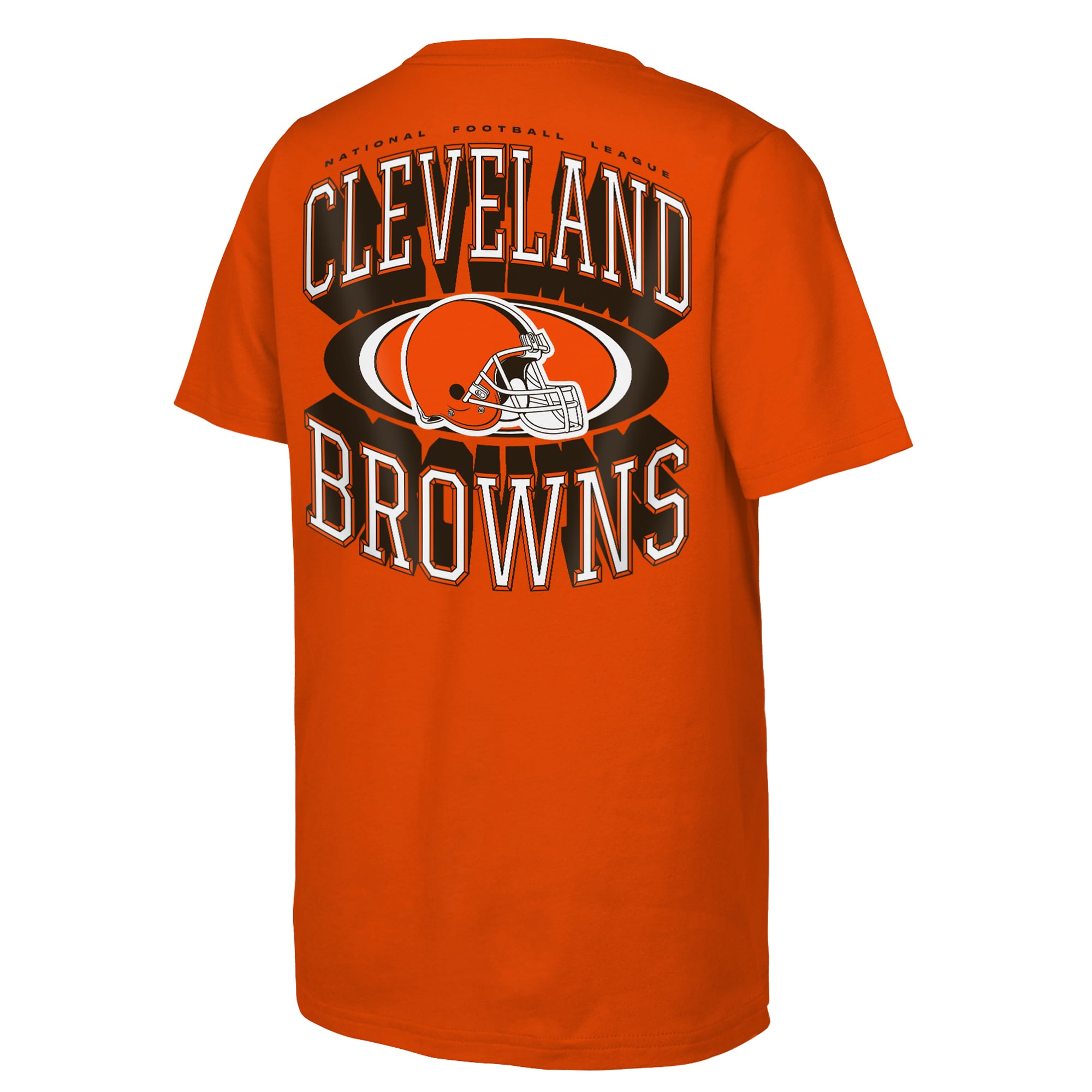 T-shirt Outerstuff orange pour jeunes Cleveland Browns, mentalité de gagnant
