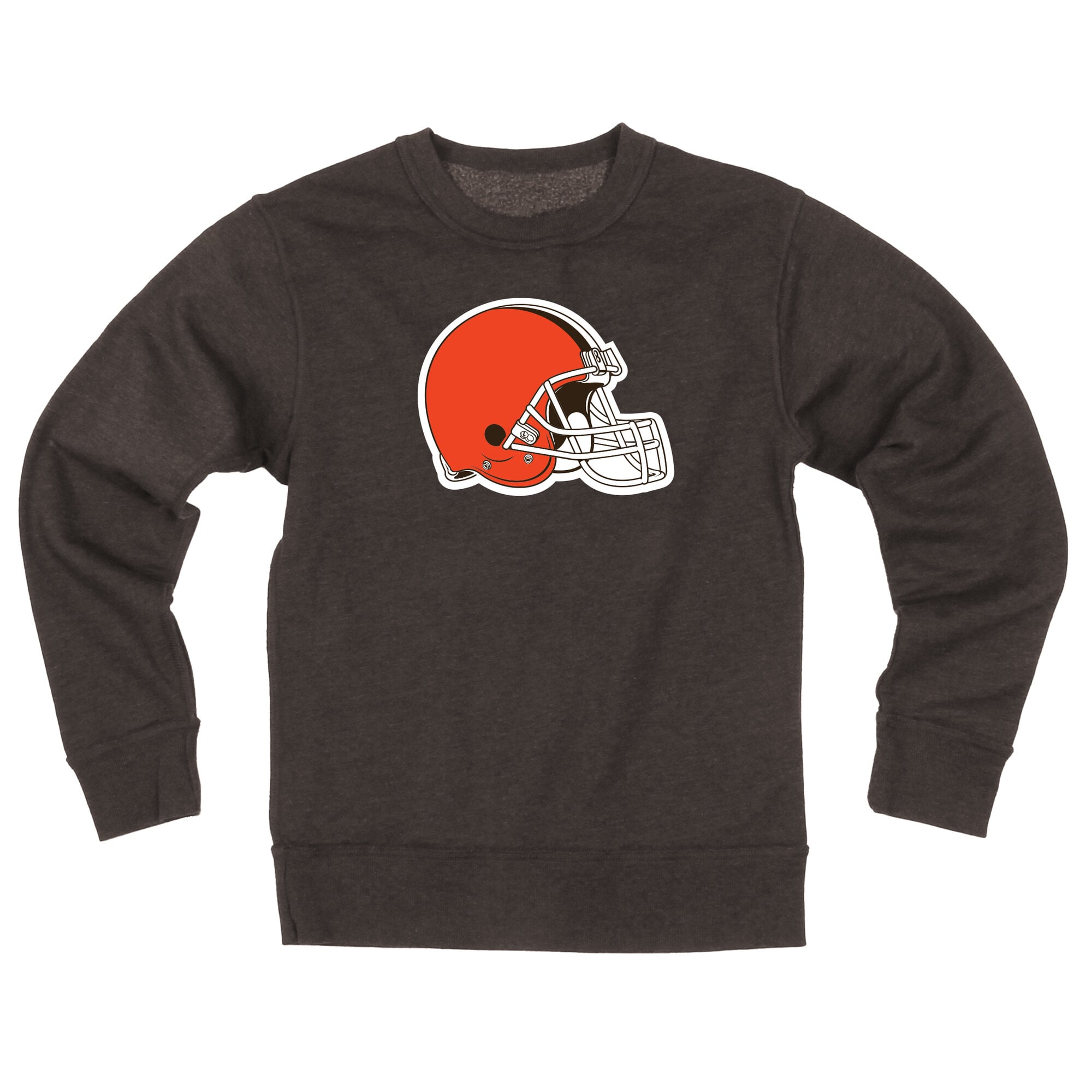 Youth Wes & Willy  Brown Cleveland Browns Reversible Fleece Sweatshirt