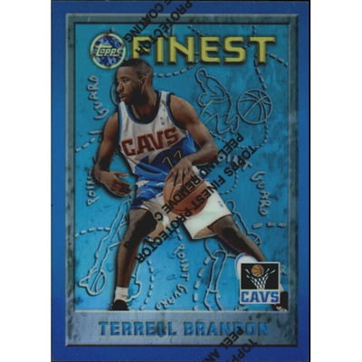 1995-96 Finest Refractors #109 Terrell Brandon
